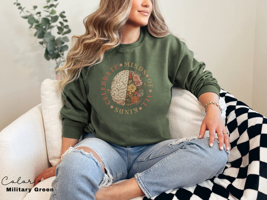Celebrate Minds of All Kinds, Neurodiversity Shirt, ADHD Shirt, Autism Acceptance Gift for Special, Autism Awareness, Education Teacher