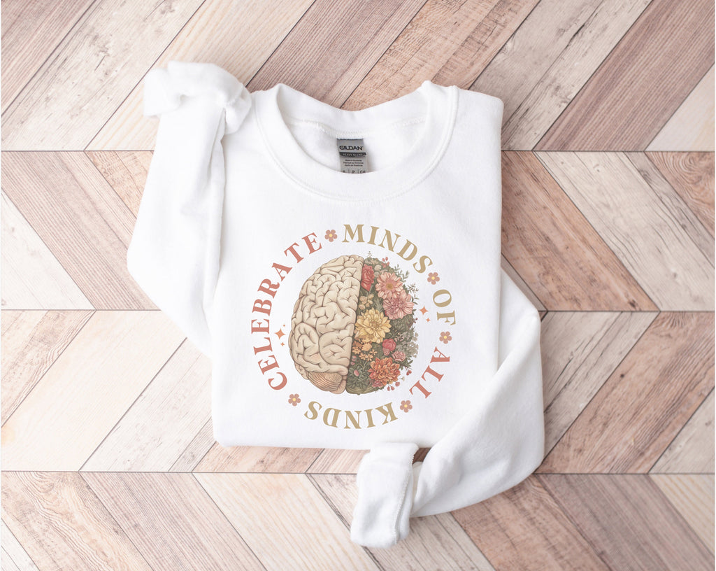 Celebrate Minds of All Kinds, Neurodiversity Shirt, ADHD Shirt, Autism Acceptance Gift for Special, Autism Awareness, Education Teacher