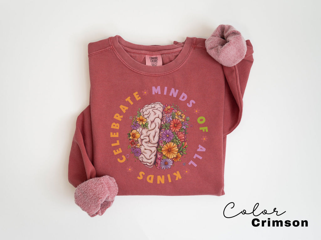 Celebrate Minds of All Kinds, Neurodiversity Shirt, Autism Awareness Shirt, ADHD Shirt, Autism Acceptance Gift for Special Education Teacher