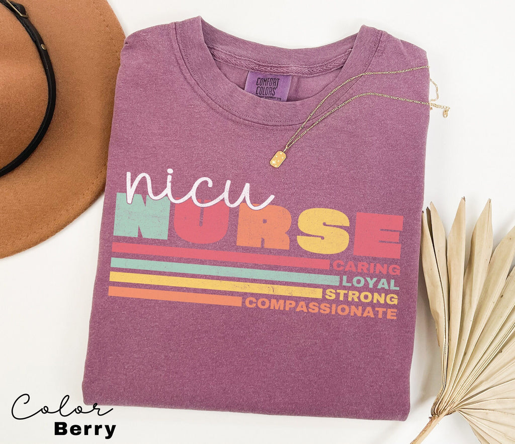 Nicu Nurse Shirt, Comfort Colors, Nicu Crew Shirts, Nicu Tshirt, Nicu Team Shirt, Nicu Crew Tee, Nurse Gift, Neonatal Intensive Care Unit