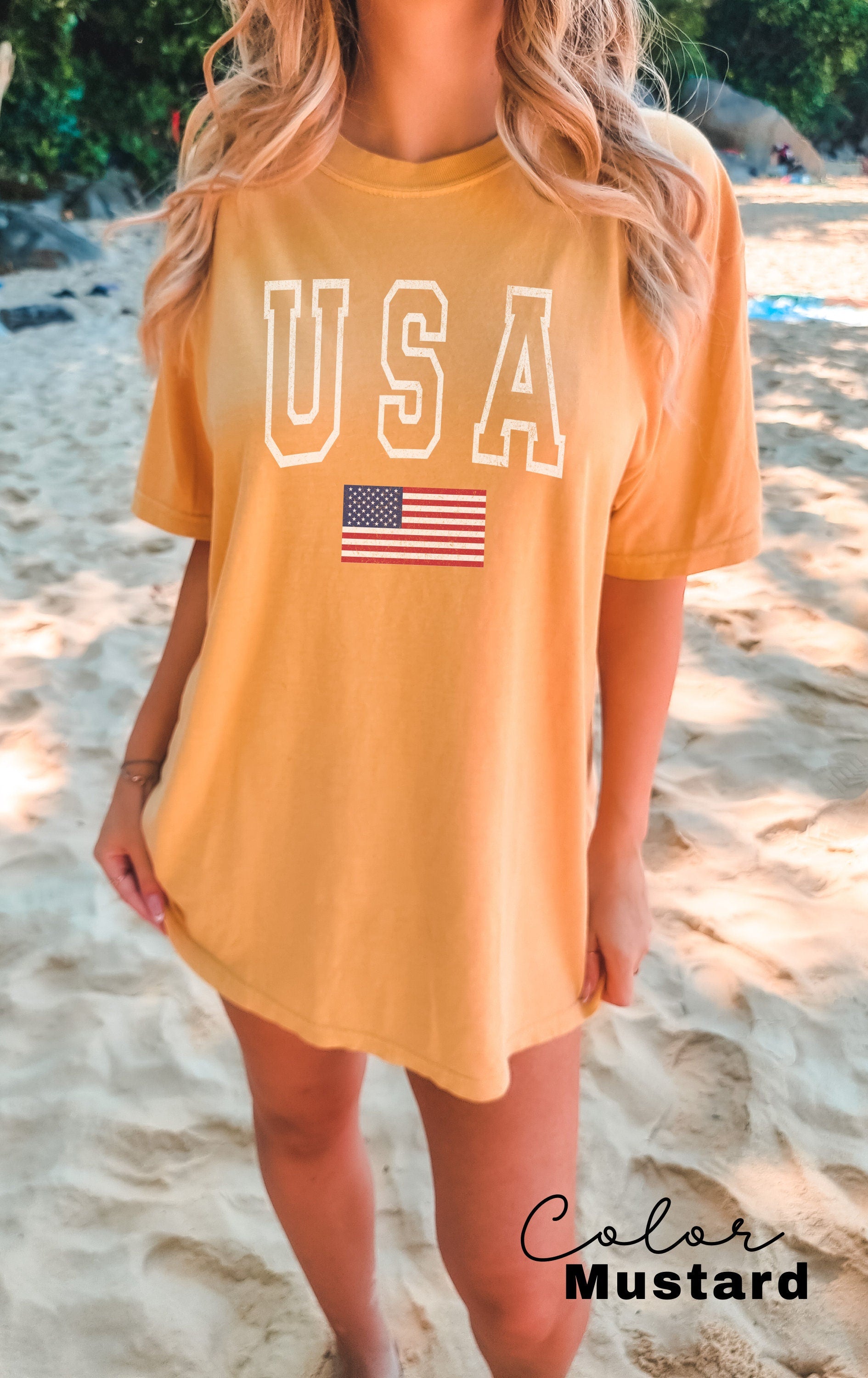 USA Flag Shirt 4th of July Shirt Big USA Tshirt USA Comfort Colors Shirt Comfort Colors Usa Flag Tee Usa Comfort Colors Tee Usa Shirt Gift