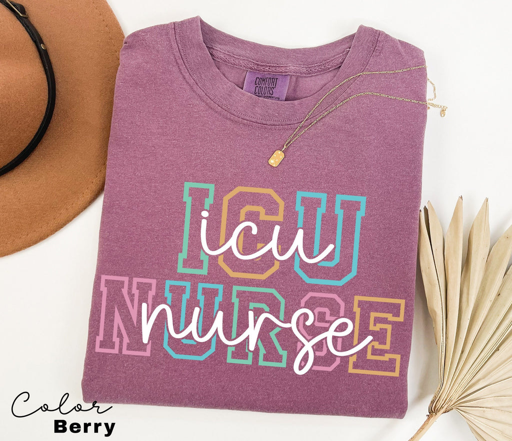 ICU Nurse T-shirt, Intensive Care Nurse Shirt, Gift For Nurses, Nursing Student Clinicals Shirt ICU Nurse, ICU group shirts Nurse Week Shirt