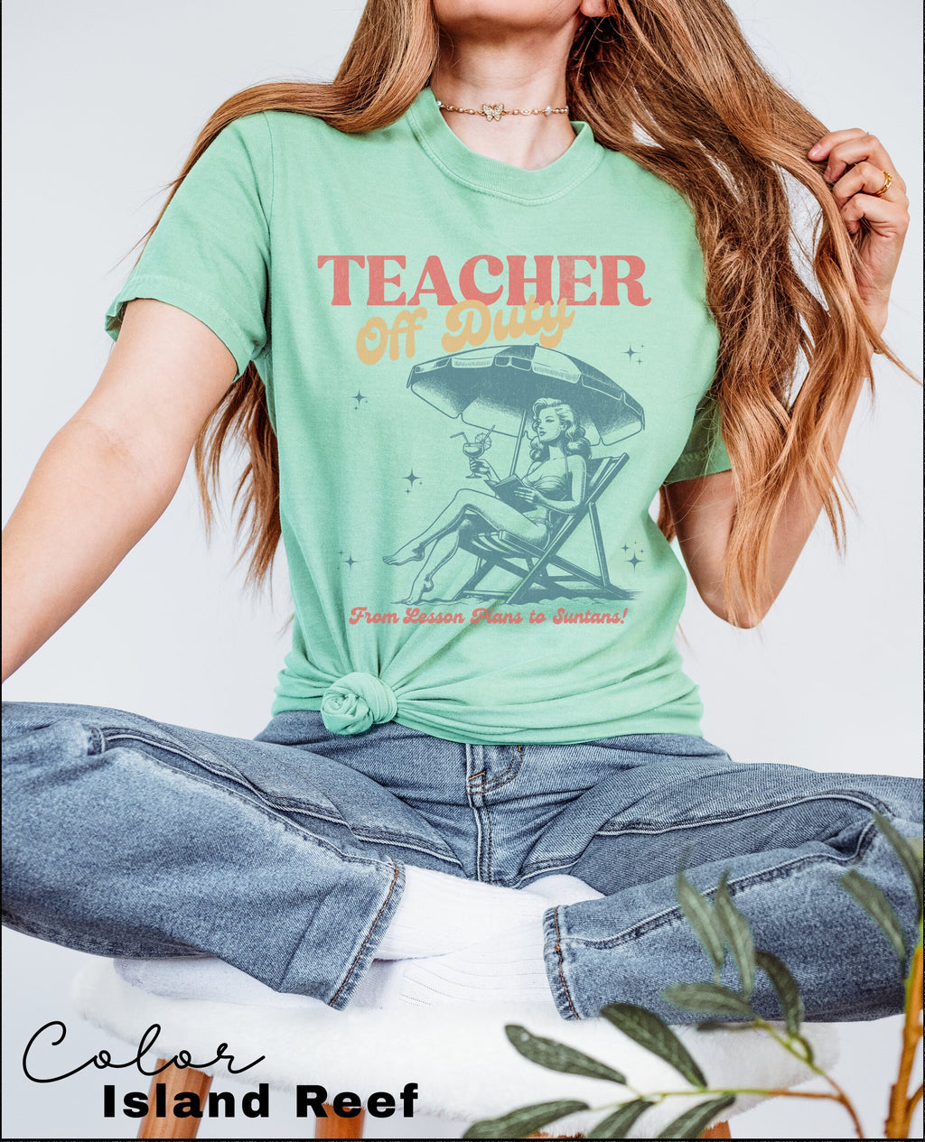 Teacher Off Duty Shirt, Teacher End Of Year Gift Teacher Summer Shirt, Hello Summer Shirt, Summer Beach, Vacation Cruise Shirt, Teacher Gift