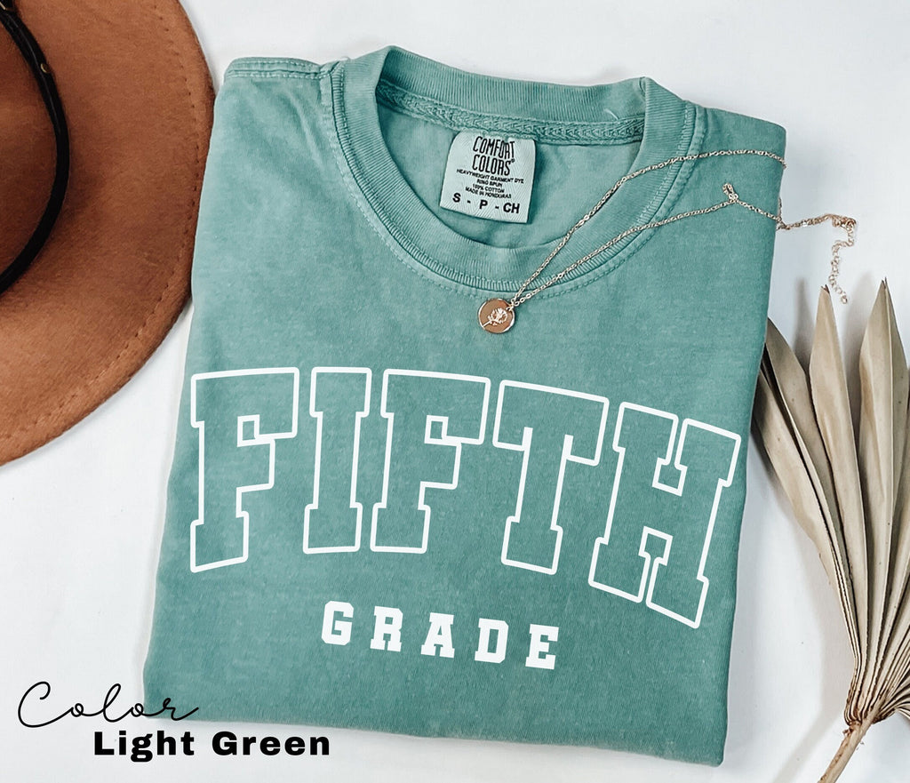 Comfort Colors® Fifth Grade Shirt, 5th Grade Teacher Team T-Shirt, 5th Grade Teacher Shirt, Fifth Grade Tshirt, Fifth Grade Squad, Crew