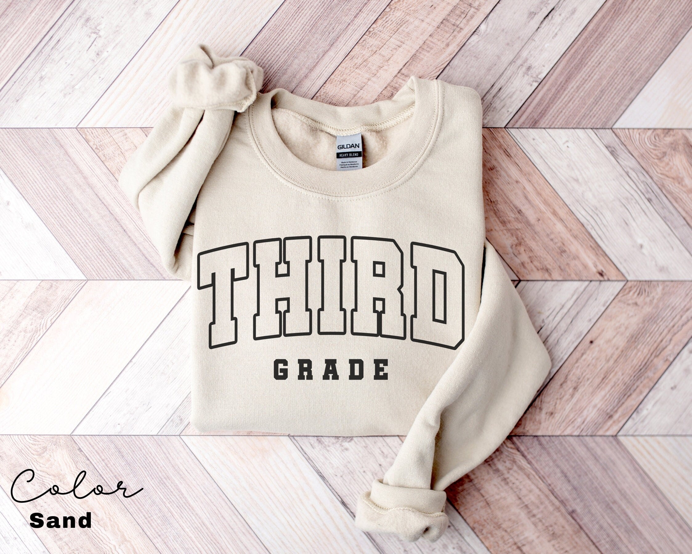 Third Grade Teacher Sweatshirt, First Day of School, 3rd Grade Teacher Sweatshirt, Third Grade Team, Teacher Squad Crew, Back to School