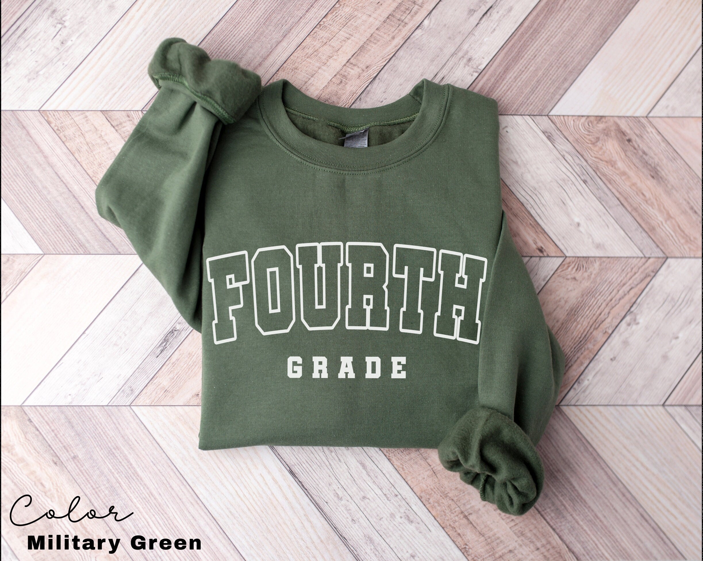 Fourth Grade Teacher Sweatshirt, First Day of School, 4th Grade Teacher Sweatshirt, Fourth Grade Team, Teacher Squad Crew, Back to School