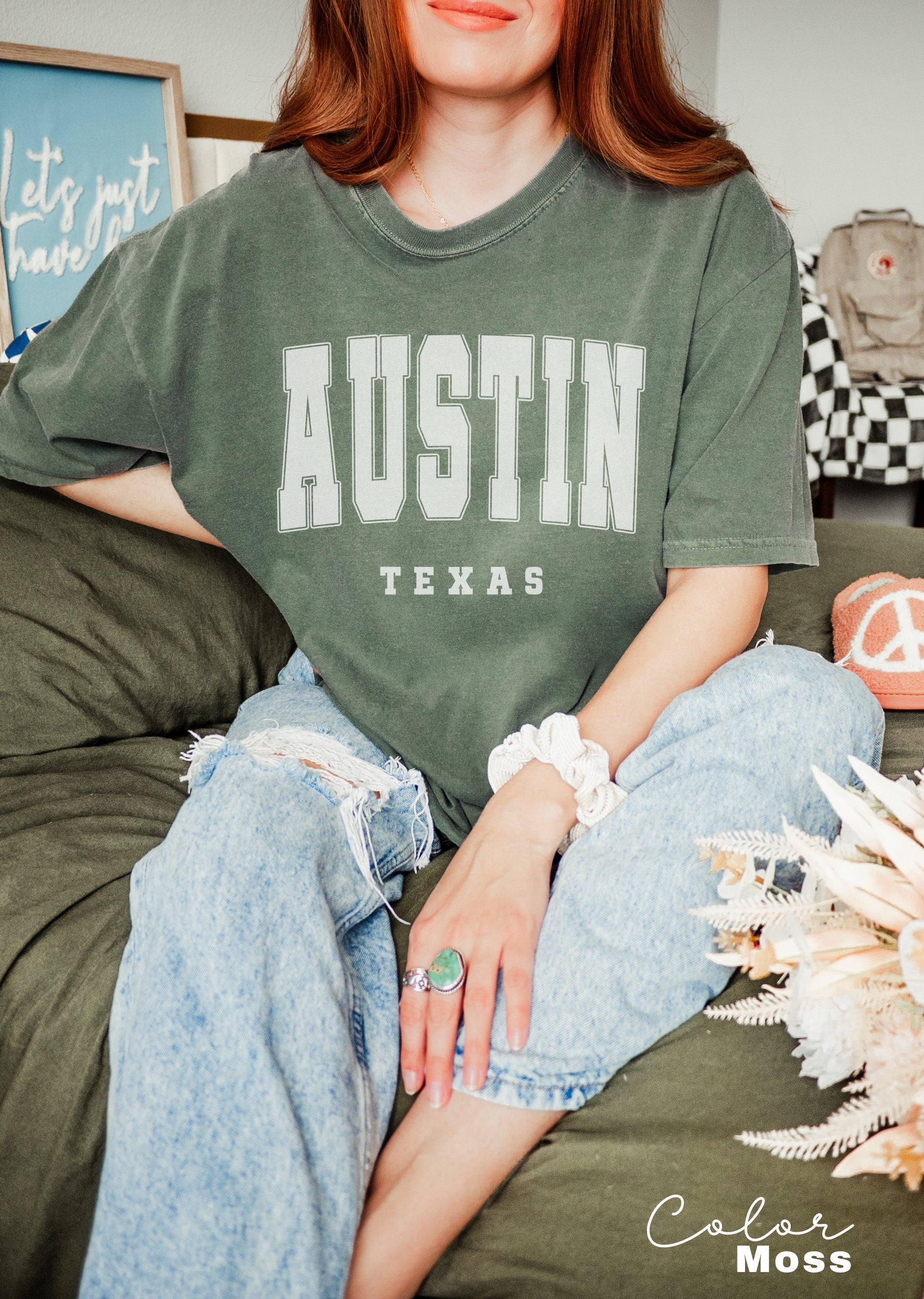 Austin Shirt, Comfort Colors Austin Texas Shirt, Austin Gift Souvenir, Bachelorette Girl's Trip Tees Unisex College Shirt, City Texas Shirt,