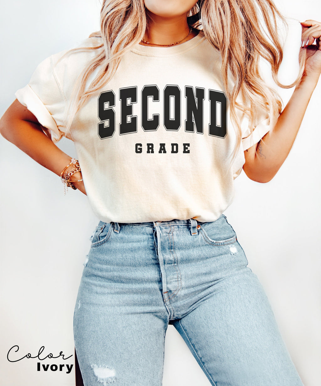 Second Grade Teacher Shirt, Second Grade Teacher Team, 2nd Grade Teacher Shirt, 2nd Grade Shirts, Second Grade Squad Crew