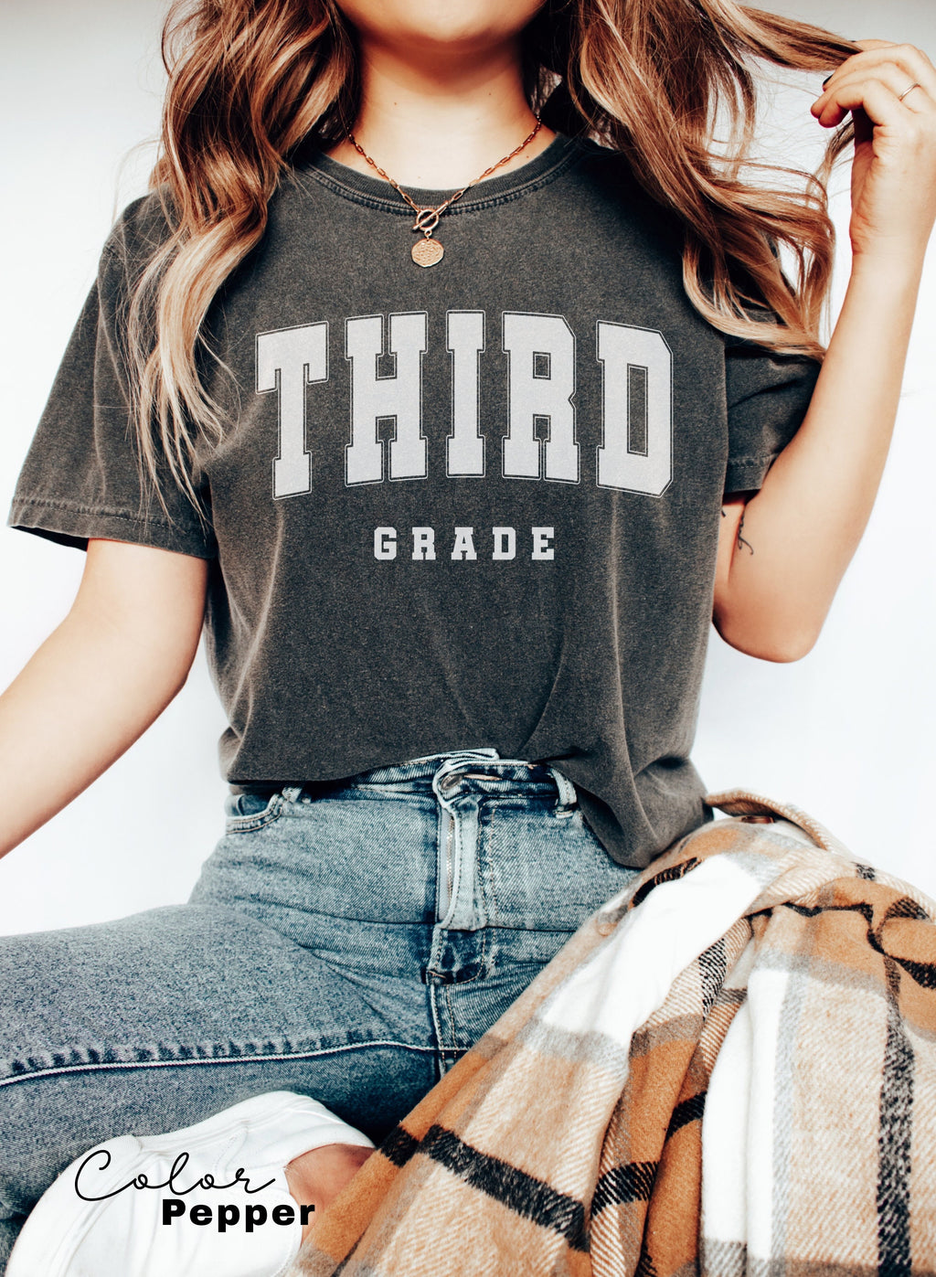 Comfort Colors® Third Grade Shirt, 3rd Grade Teacher Team T-Shirt, 3rd Grade Teacher Shirt, Third Grade Tshirt, Third Grade Squad, Crew