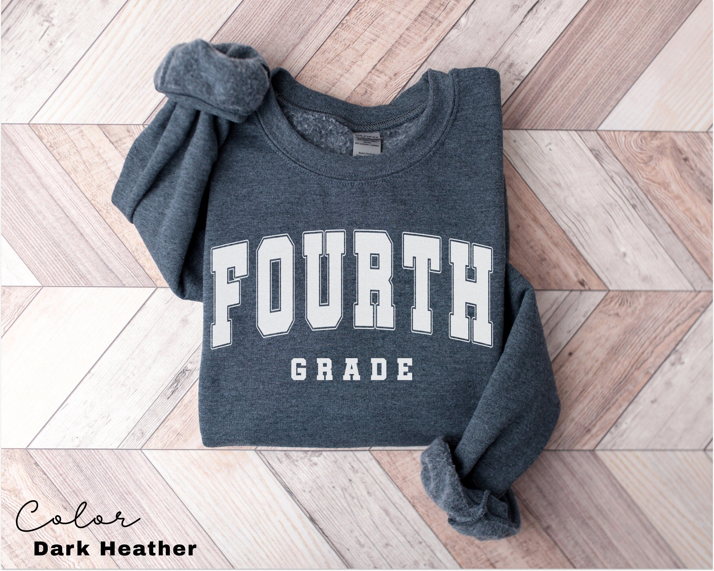 Fourth Grade Teacher Sweatshirt, First Day of School, 4th Grade Teacher Sweatshirt, Fourth Grade Team, Teacher Squad Crew, Back to School