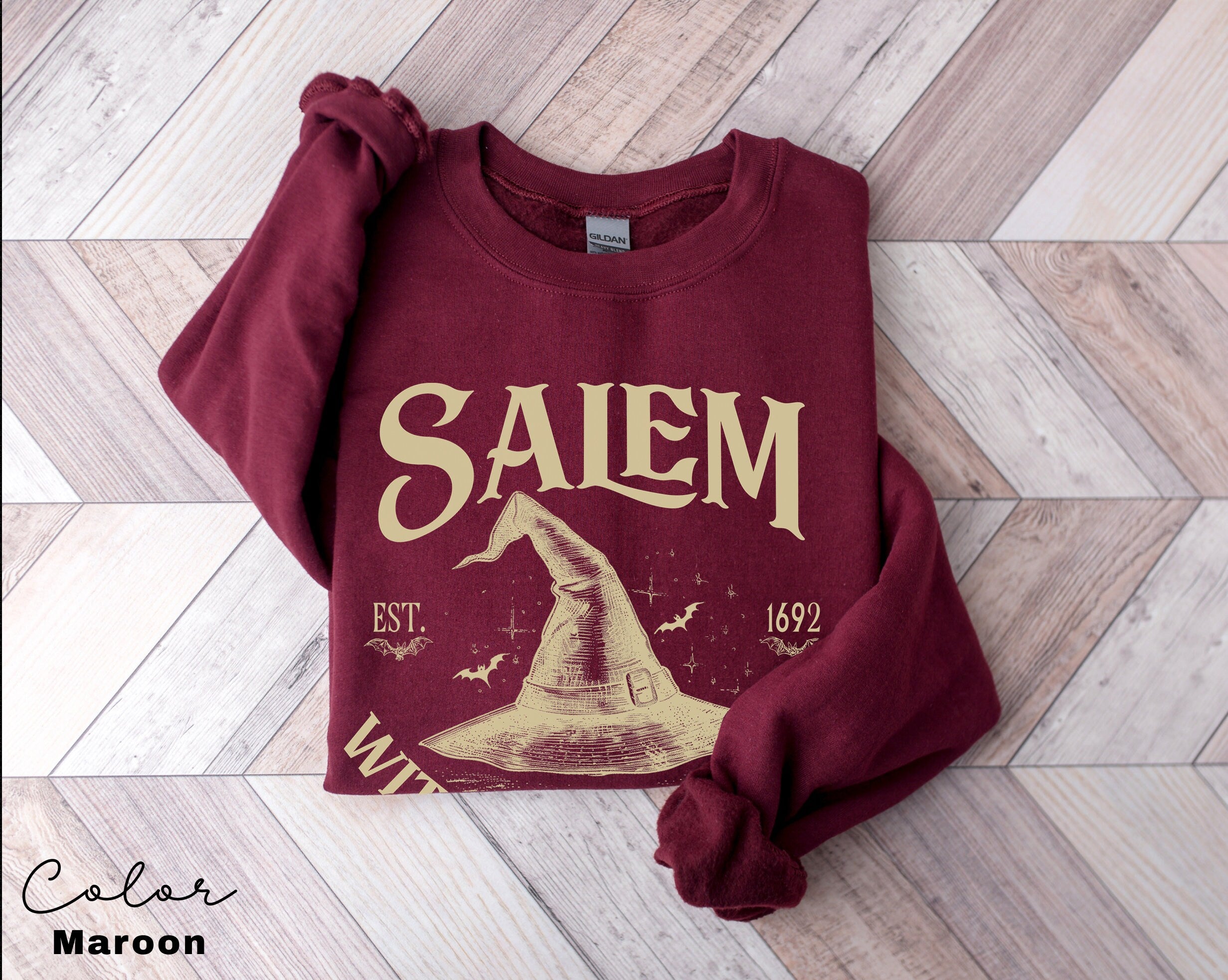 Salem Witch Sweatshirt, Halloween Witch Shirt, 1692 Witch Shirt, Witchery School, Massachusetts, Halloween Witchy Vibes, They Missed One