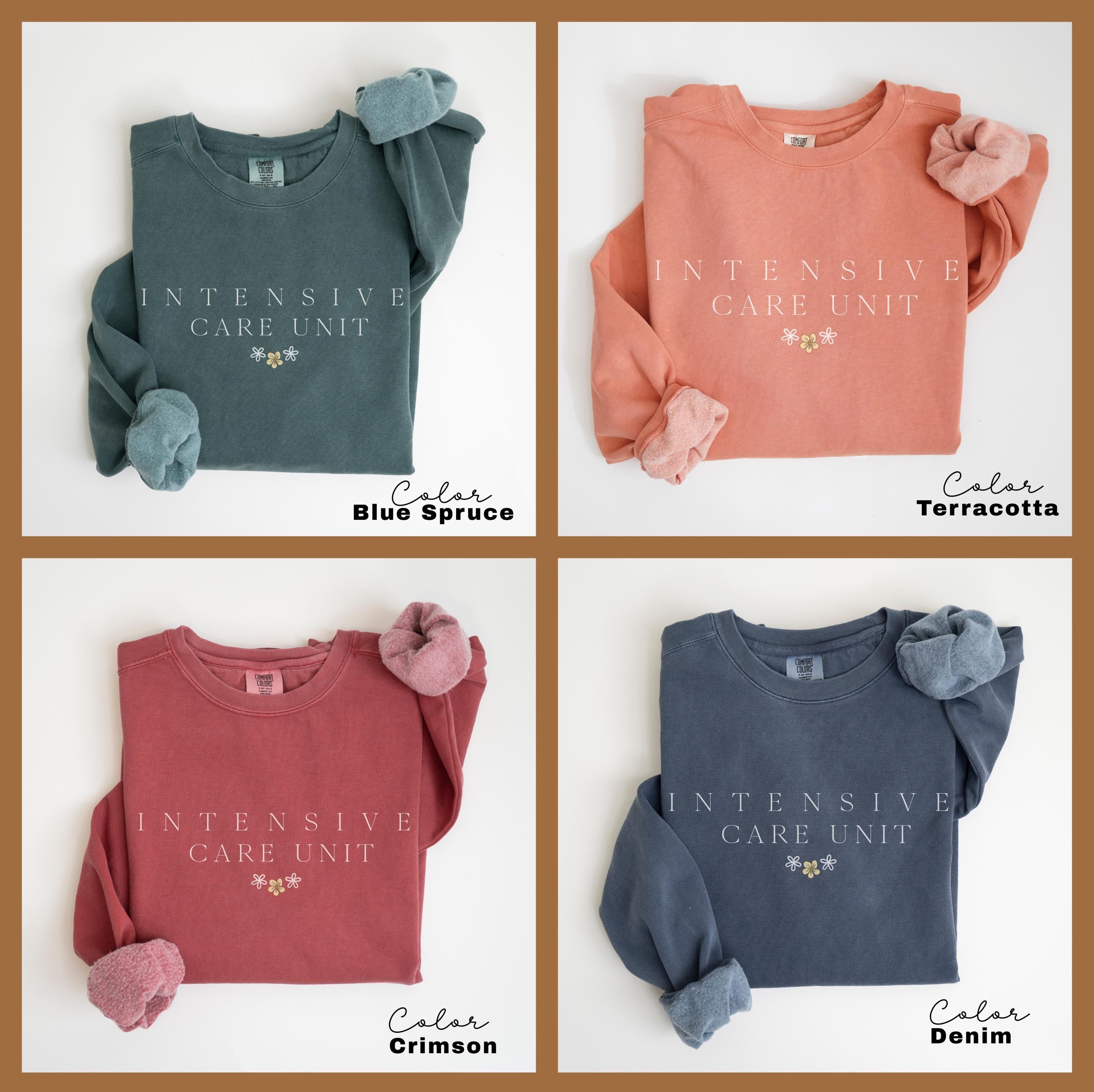 ICU Nurse Shirt, ICU Sweatshirt, Intensive Care Sweatshirt, icu Sweater, Registered Nurse, RN Shirt, Nurse Shirts, Gift For Nurse,Nurse Gift