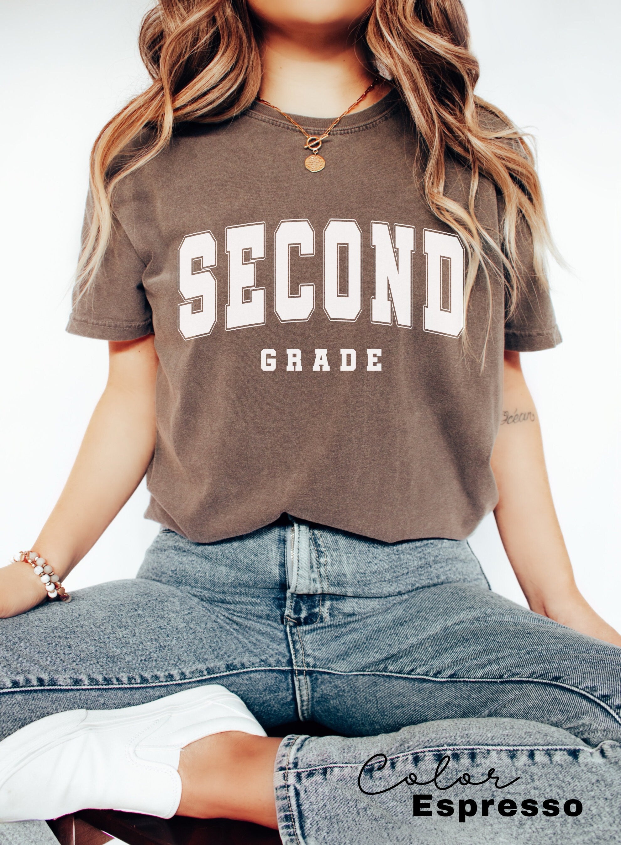 Second Grade Teacher Shirt, Second Grade Teacher Team, 2nd Grade Teacher Shirt, 2nd Grade Shirts, Second Grade Squad Crew