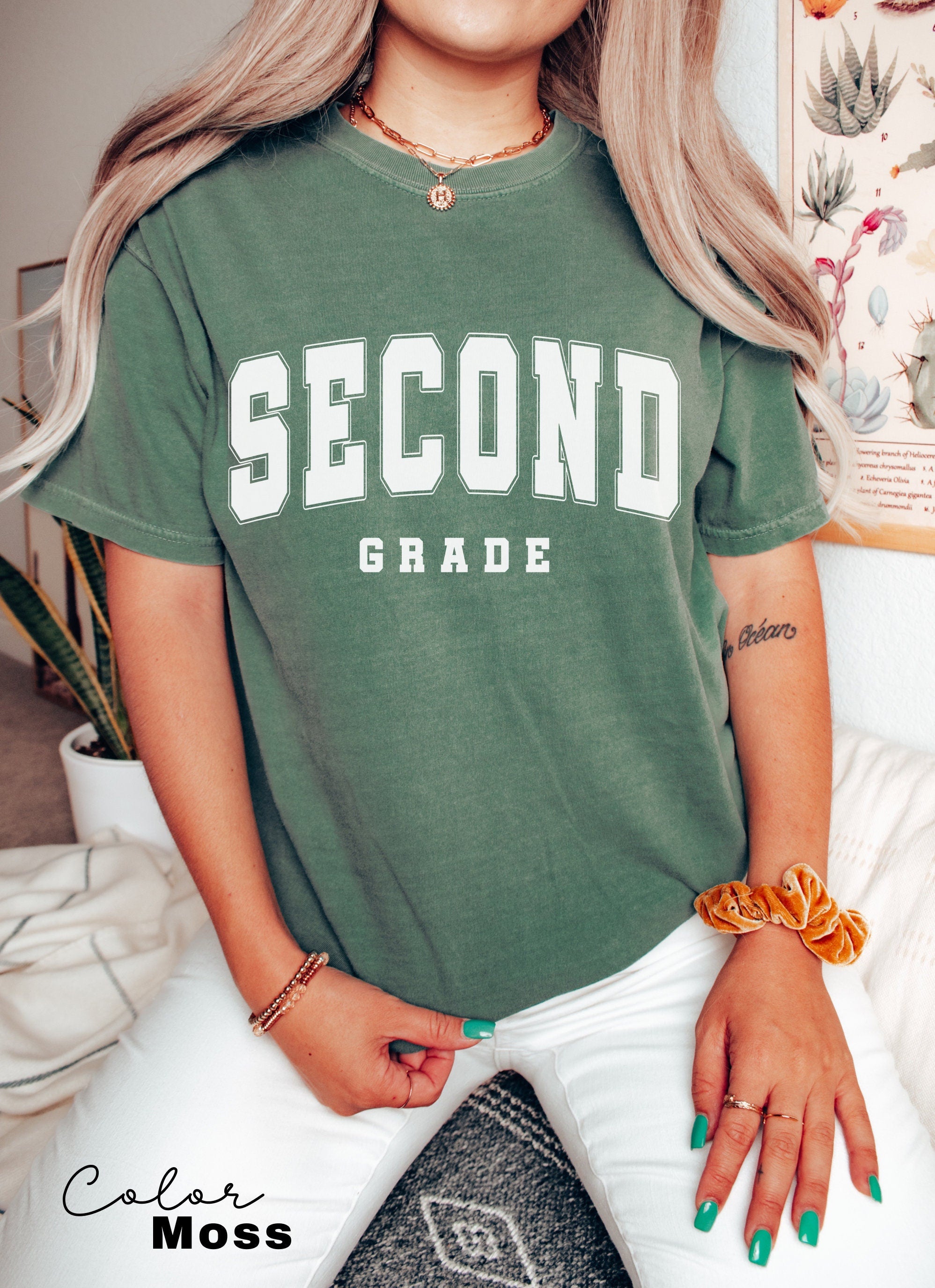 Second Grade Teacher Shirt, Second Grade Teacher Team, 2nd Grade Teacher Shirt, 2nd Grade Shirts, Second Grade Squad Crew