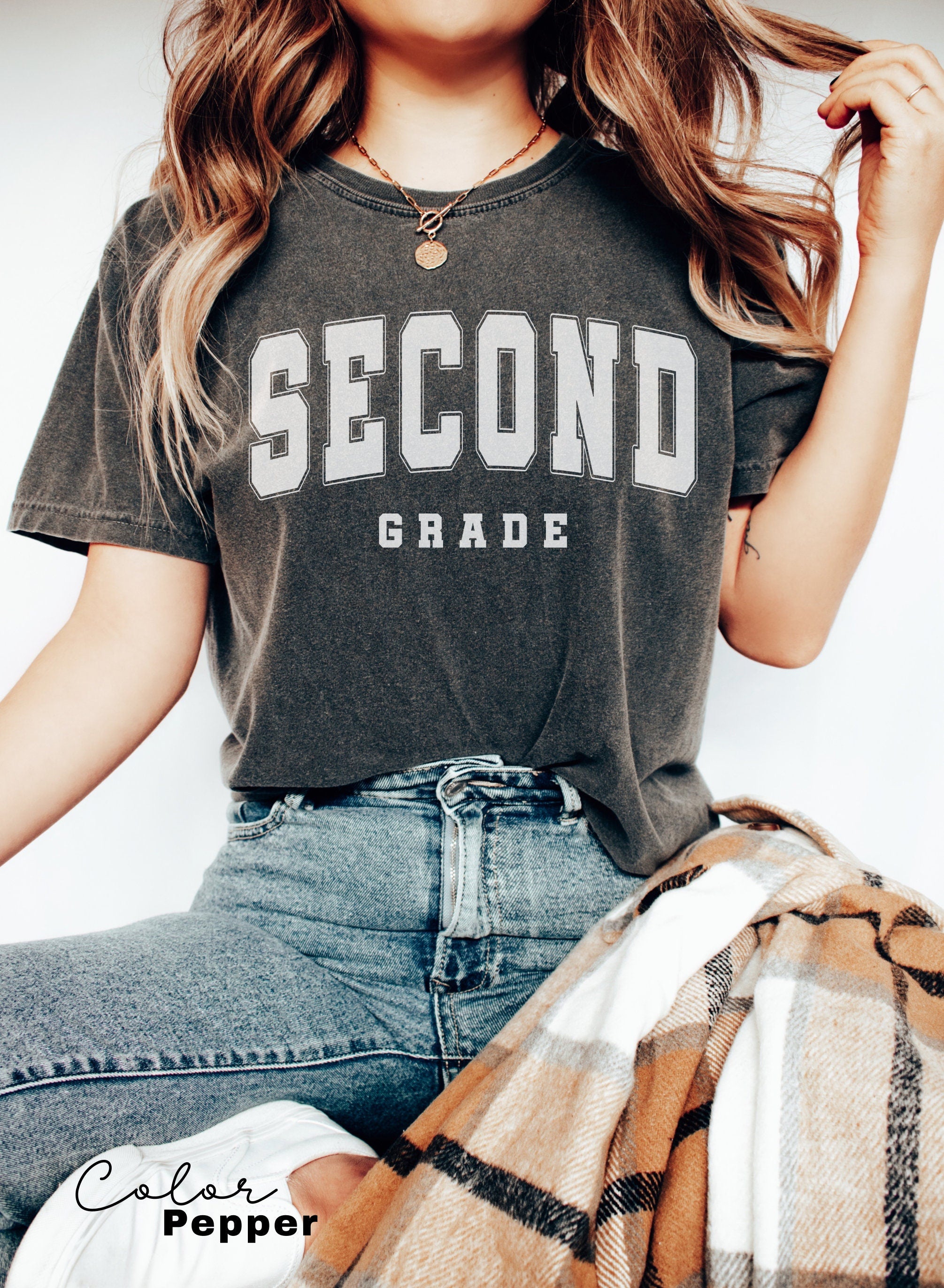 Second Grade Teacher Shirt, Second Grade Teacher Team, 2nd Grade Teacher Shirt, 2nd Grade Shirts, Second Grade Squad Crew