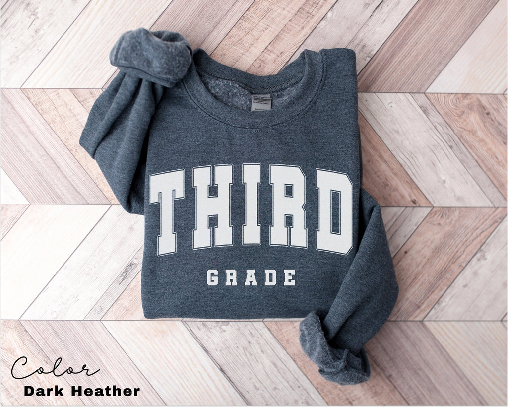 Third Grade Teacher Sweatshirt, First Day of School, 3rd Grade Teacher Sweatshirt, Third Grade Team, Teacher Squad Crew, Back to School