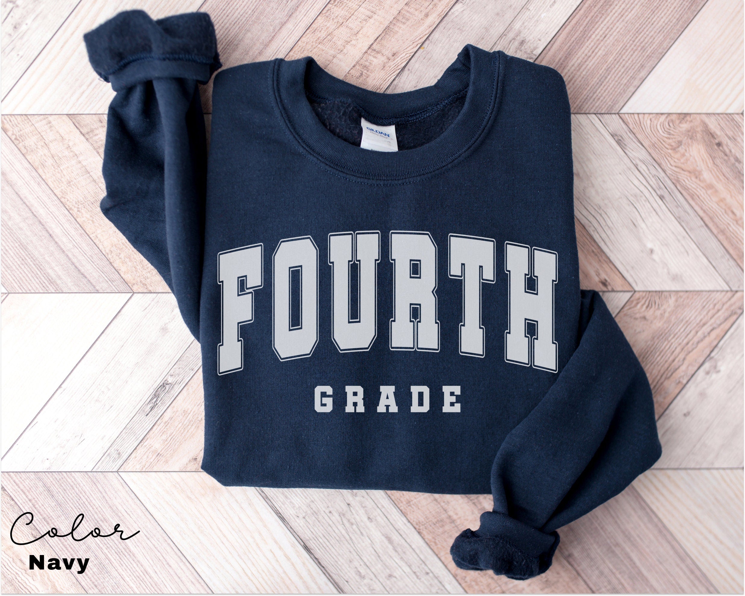 Fourth Grade Teacher Sweatshirt, First Day of School, 4th Grade Teacher Sweatshirt, Fourth Grade Team, Teacher Squad Crew, Back to School