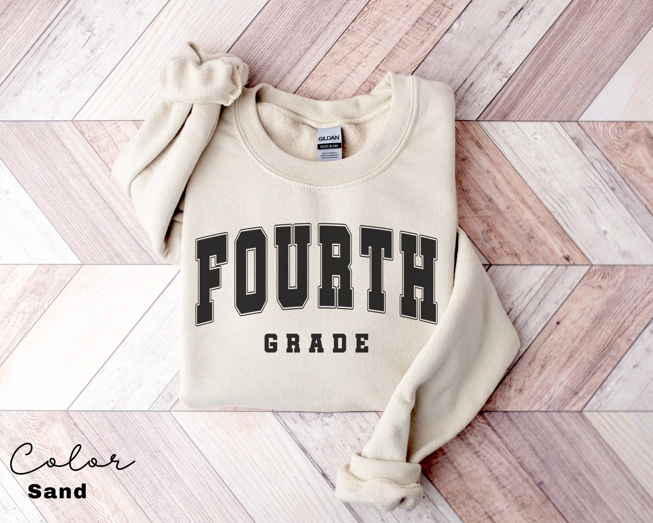 Fourth Grade Teacher Sweatshirt, First Day of School, 4th Grade Teacher Sweatshirt, Fourth Grade Team, Teacher Squad Crew, Back to School