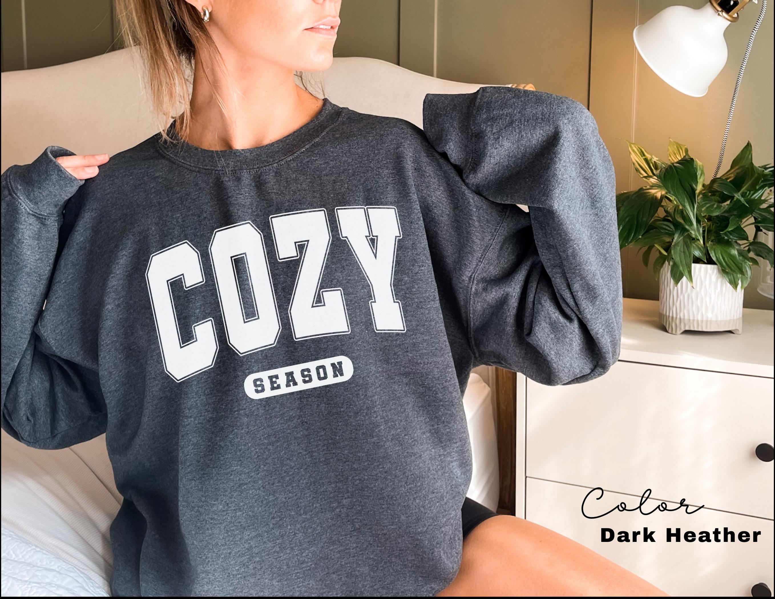 Cozy Season Fall Sweatshirt, Fall Sweatshirt, Thanksgiving Sweatshirt, Hello Fall Shirt, Autumn Sweatshirt, Cozy Weather Sweatshirt