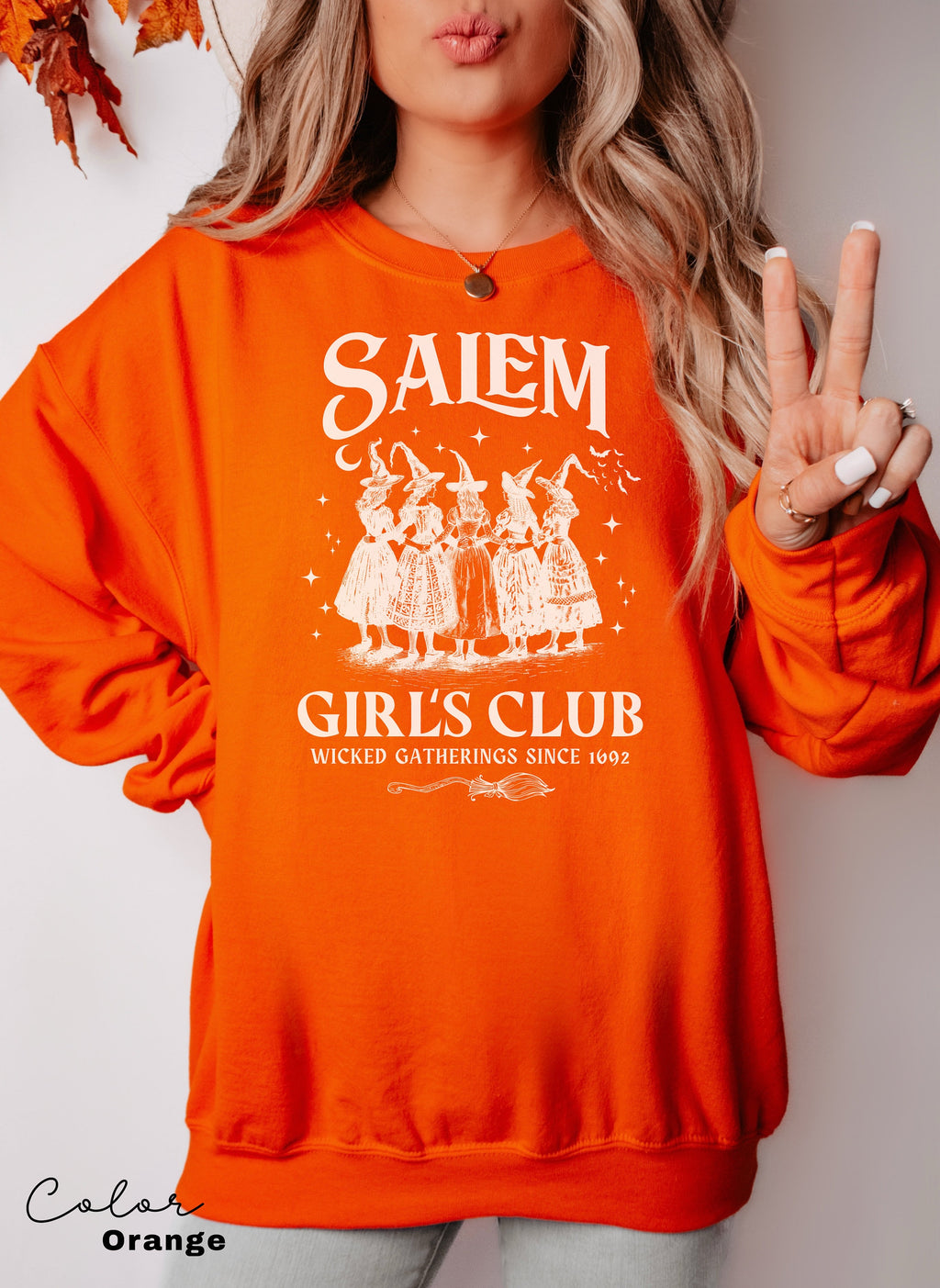 Salem Witch Sweatshirt, Salem Girls Club, Social Club, Funny Witch Shirt, Halloween Womens Sweatshirt, Witchy Vibes Shirt, 1692 Sweatshirt