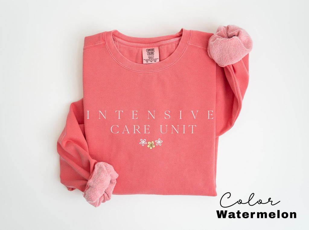 ICU Nurse Shirt, ICU Sweatshirt, Intensive Care Sweatshirt, icu Sweater, Registered Nurse, RN Shirt, Nurse Shirts, Gift For Nurse,Nurse Gift