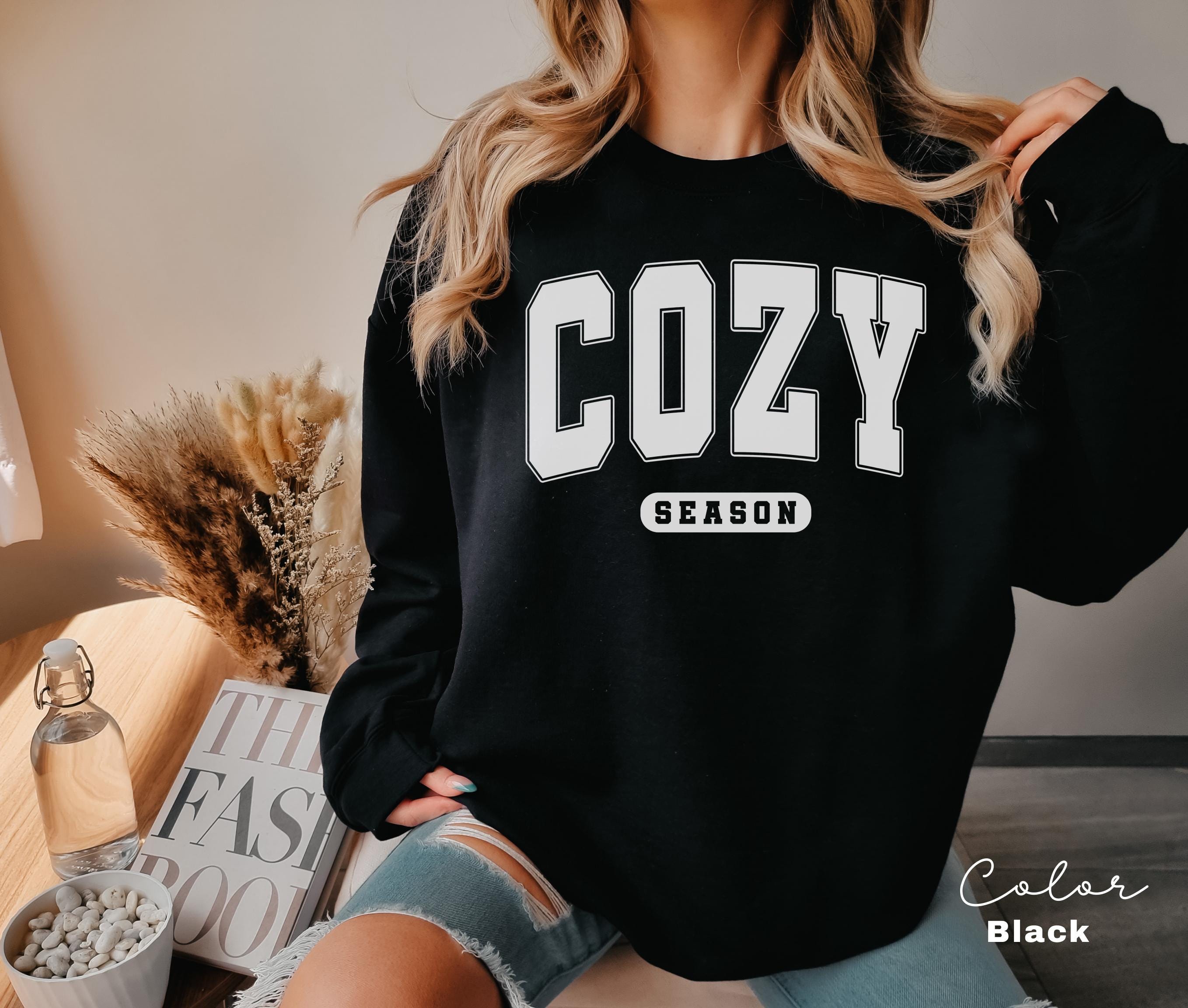 Cozy Season Fall Sweatshirt, Fall Sweatshirt, Thanksgiving Sweatshirt, Hello Fall Shirt, Autumn Sweatshirt, Cozy Weather Sweatshirt