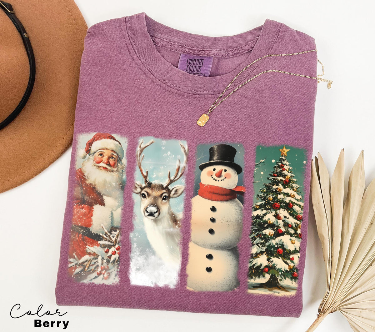 Vintage Santa Tee Comfort Colors , Retro Santa Claus Comfort Colors Shirt, Cute Santa Claus Xmas Tee, Comfort Colors Christmas Shirt Xmas