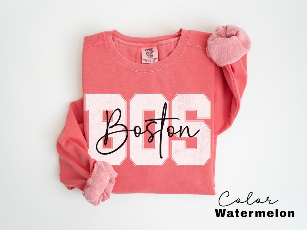 Boston Sweatshirt, Boston Hoody, Boston Lover Sweatshirt, Boston Sport Apparel, Christmas Gift, Trendy Sweatshirt, Boston Travel Gif