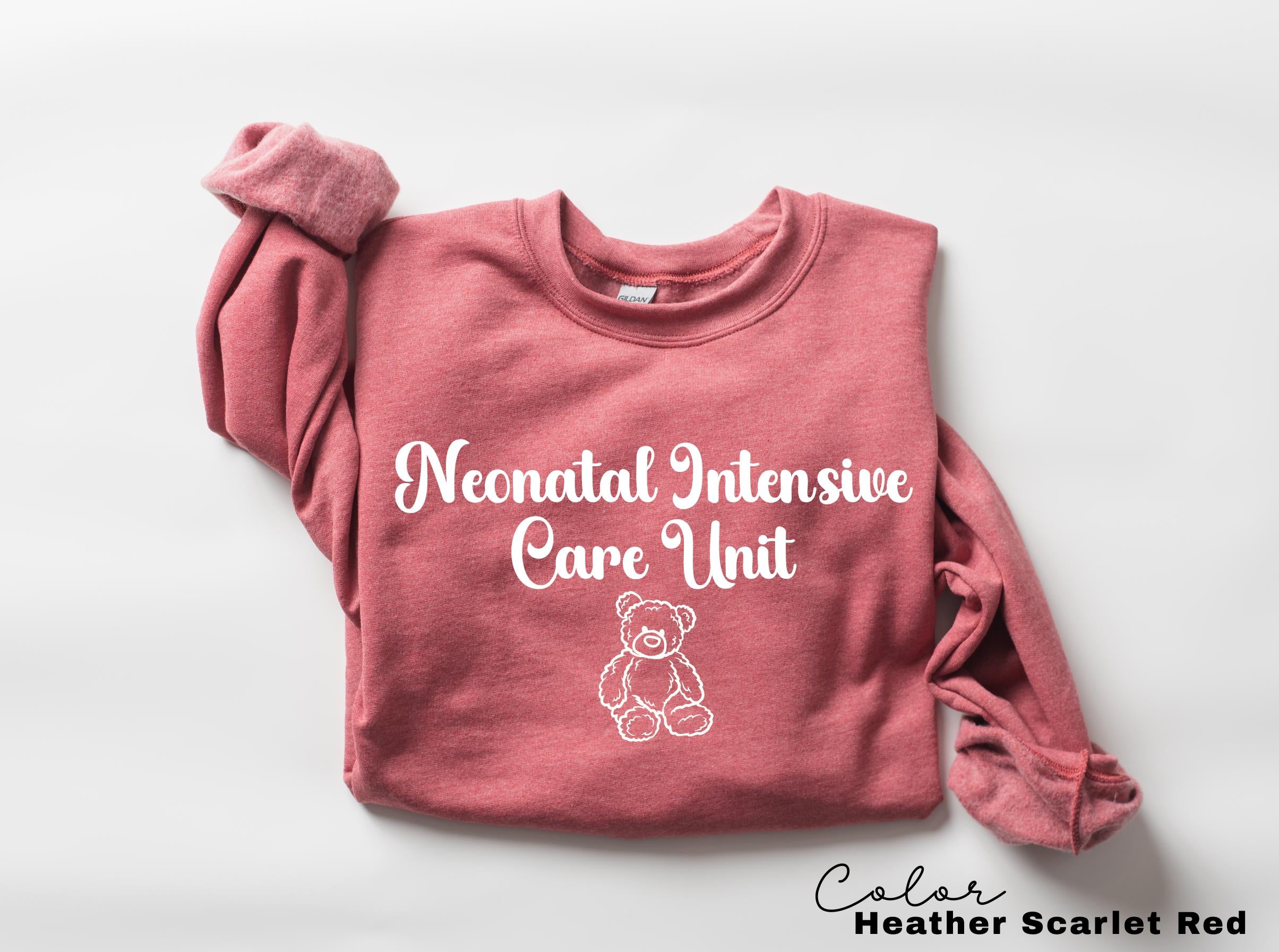 Nicu Nurse Unisex Sweatshirt, Neonatal ICU Nurse Sweater, Neonatal Nurse Crewneck, Neonatal Intensive Care Unit Nurse Practitioner Gift