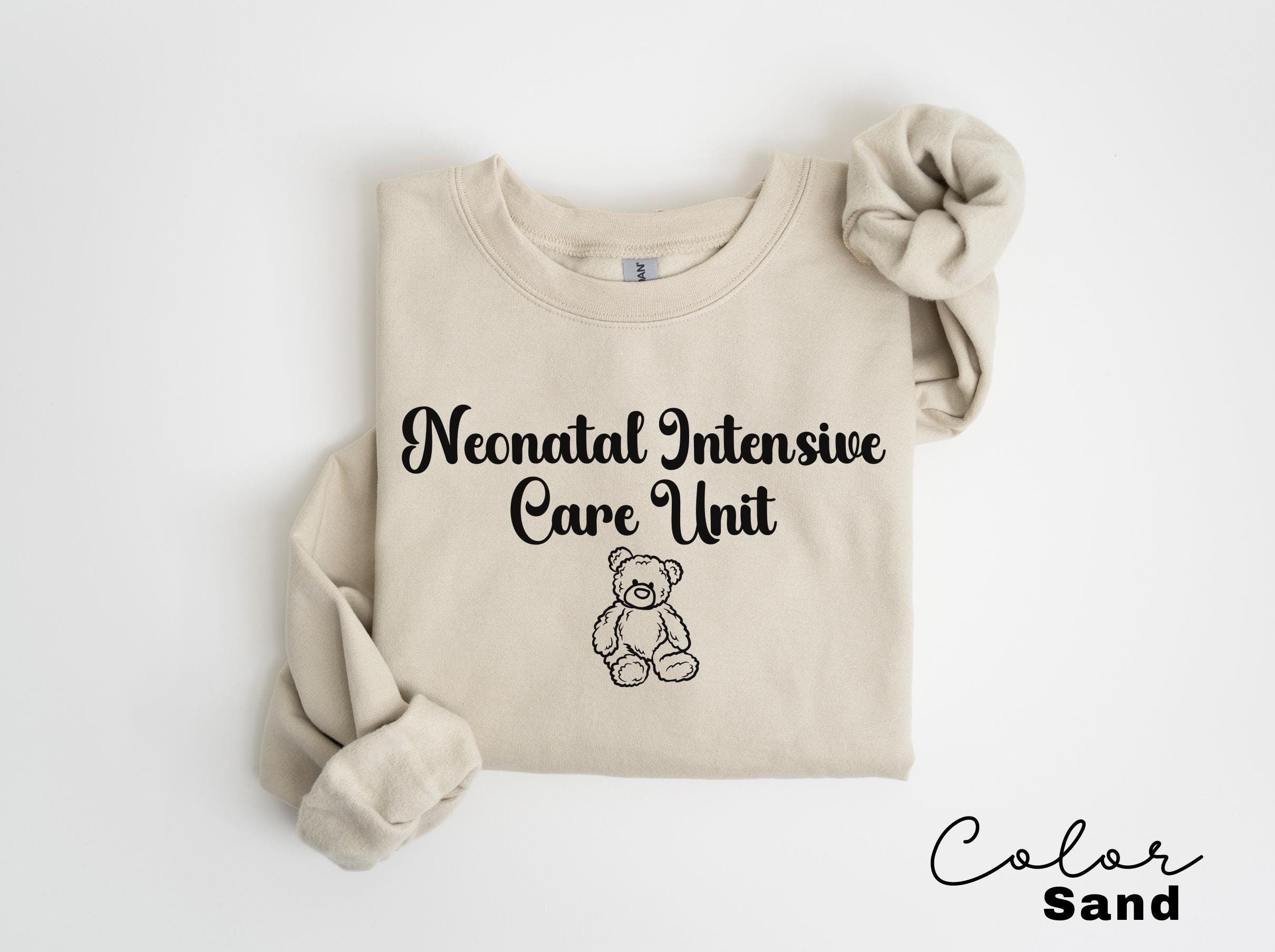 Nicu Nurse Unisex Sweatshirt, Neonatal ICU Nurse Sweater, Neonatal Nurse Crewneck, Neonatal Intensive Care Unit Nurse Practitioner Gift
