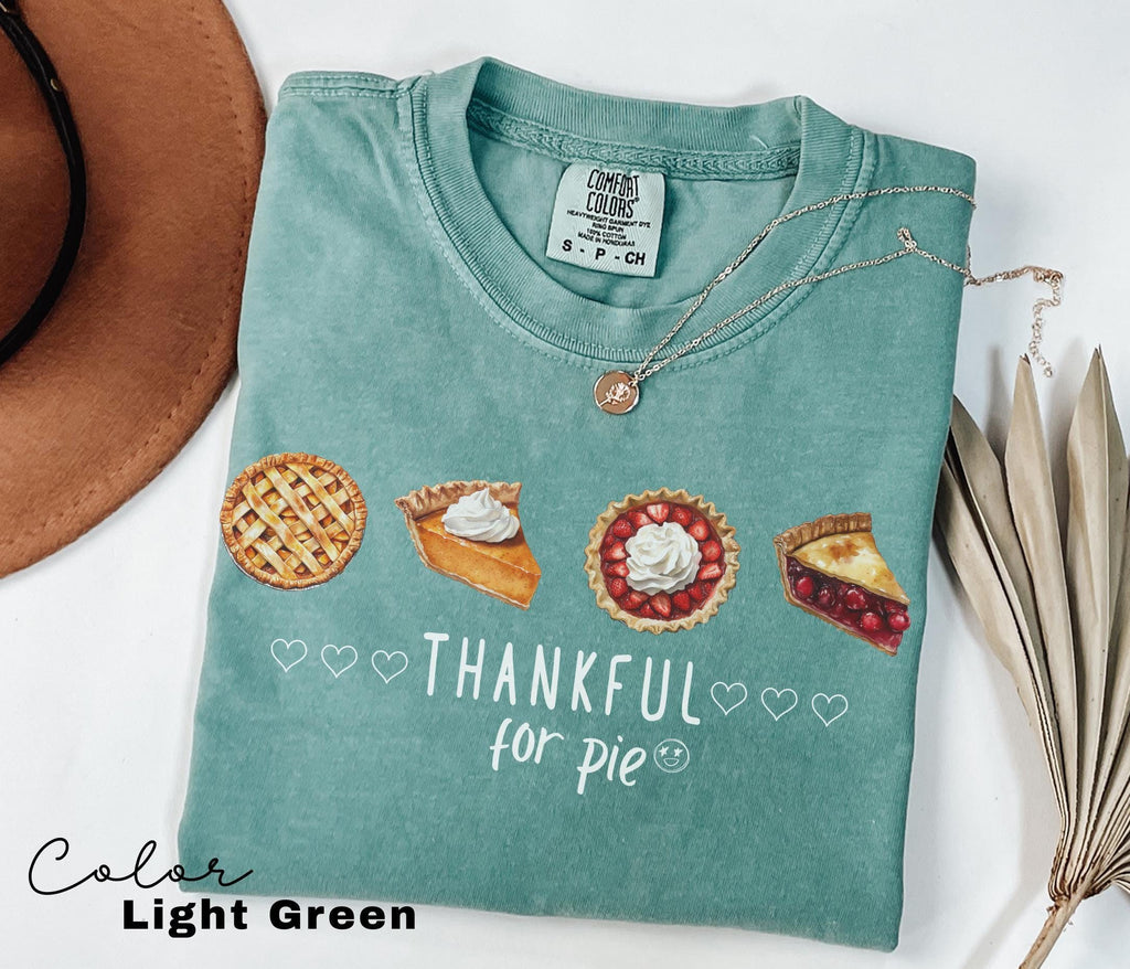 Pumpkin Pie Shirt, Thankful for Pie Shirt, Funny Thanksgiving Gift,Thanksgiving Shirt,Thanksgiving Sweatshirt for Women,Fall Apparel,