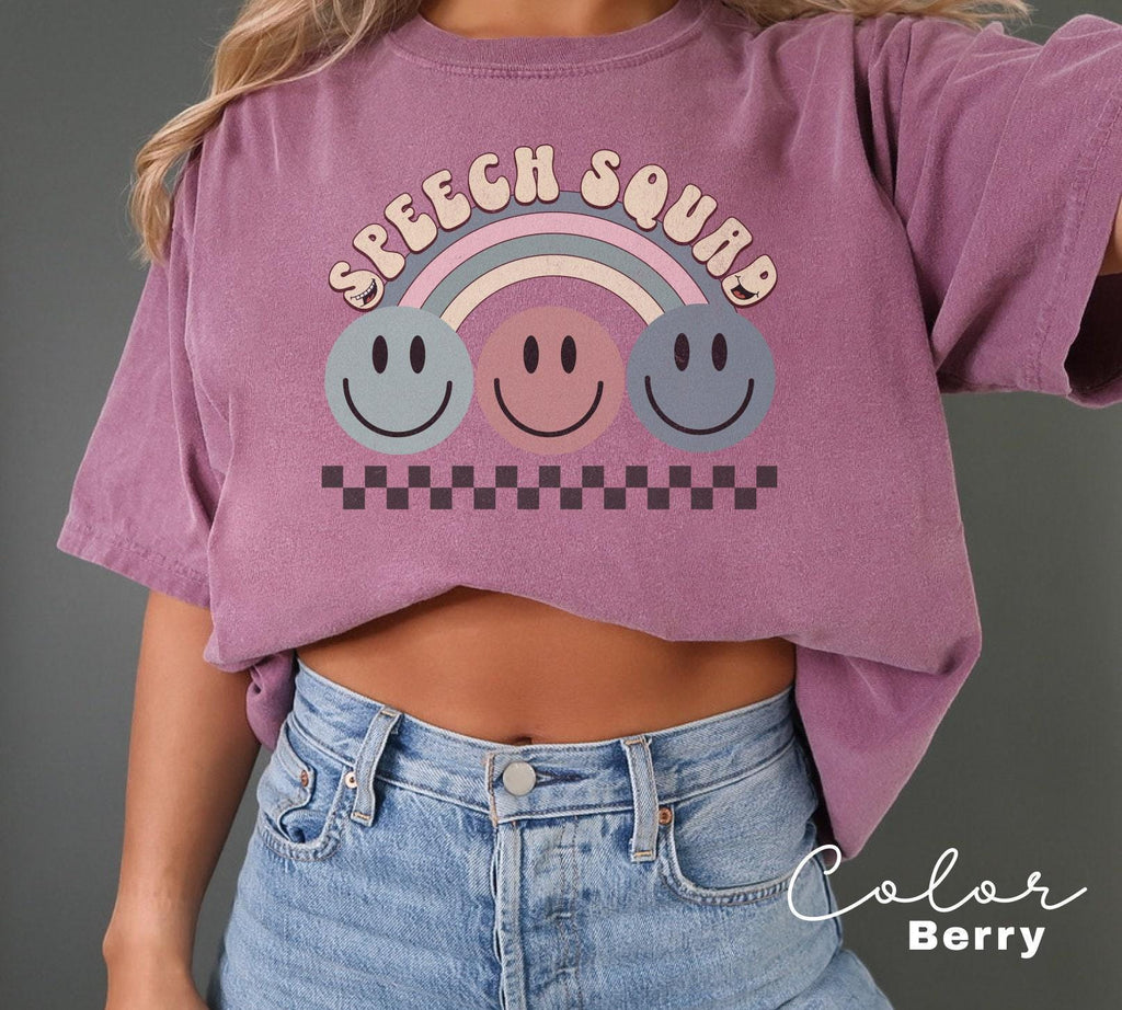 Speech Therapy Shirt, SLP Shirt, Speech Squad, Speech Pathologist, Speech Therapy, SLPA Aac Shirt, Speech Therapist, Comfort Colors Shirt