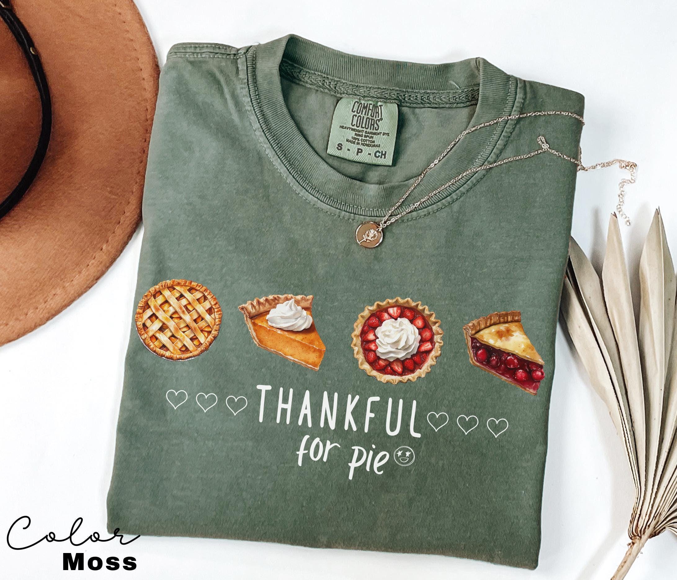 Pumpkin Pie Shirt, Thankful for Pie Shirt, Funny Thanksgiving Gift,Thanksgiving Shirt,Thanksgiving Sweatshirt for Women,Fall Apparel,