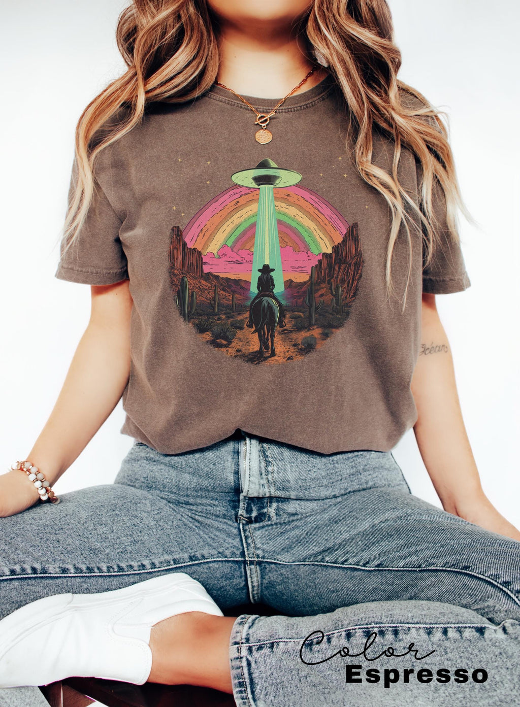 Space Cowgirl Tee Cosmic Cowgirl Shirt Space Cowgirl Outfit Cowgirl Western Graphic Tee Country Girl Shirt ,Cowgirl Shirt,Gift For Her
