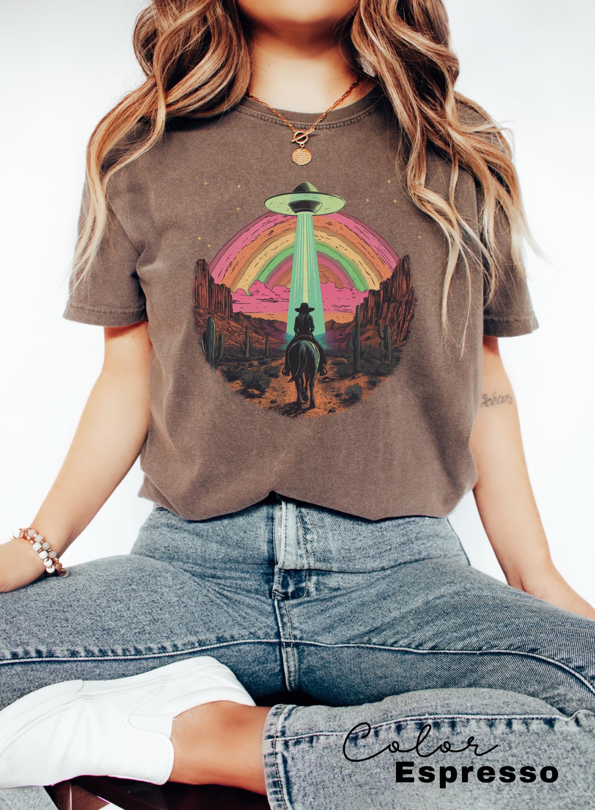 Space Cowgirl Tee Cosmic Cowgirl Shirt Space Cowgirl Outfit Cowgirl Western Graphic Tee Country Girl Shirt ,Cowgirl Shirt,Gift For Her