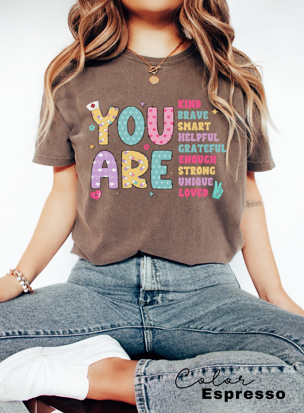 NICU RN Shirt Neonatal ICU Nurse Tshirt, You are Kind Shirt, Neonatal Intensive Care Unit Nurse Gift, Floral Nurse, Flower Nurse Shirt,
