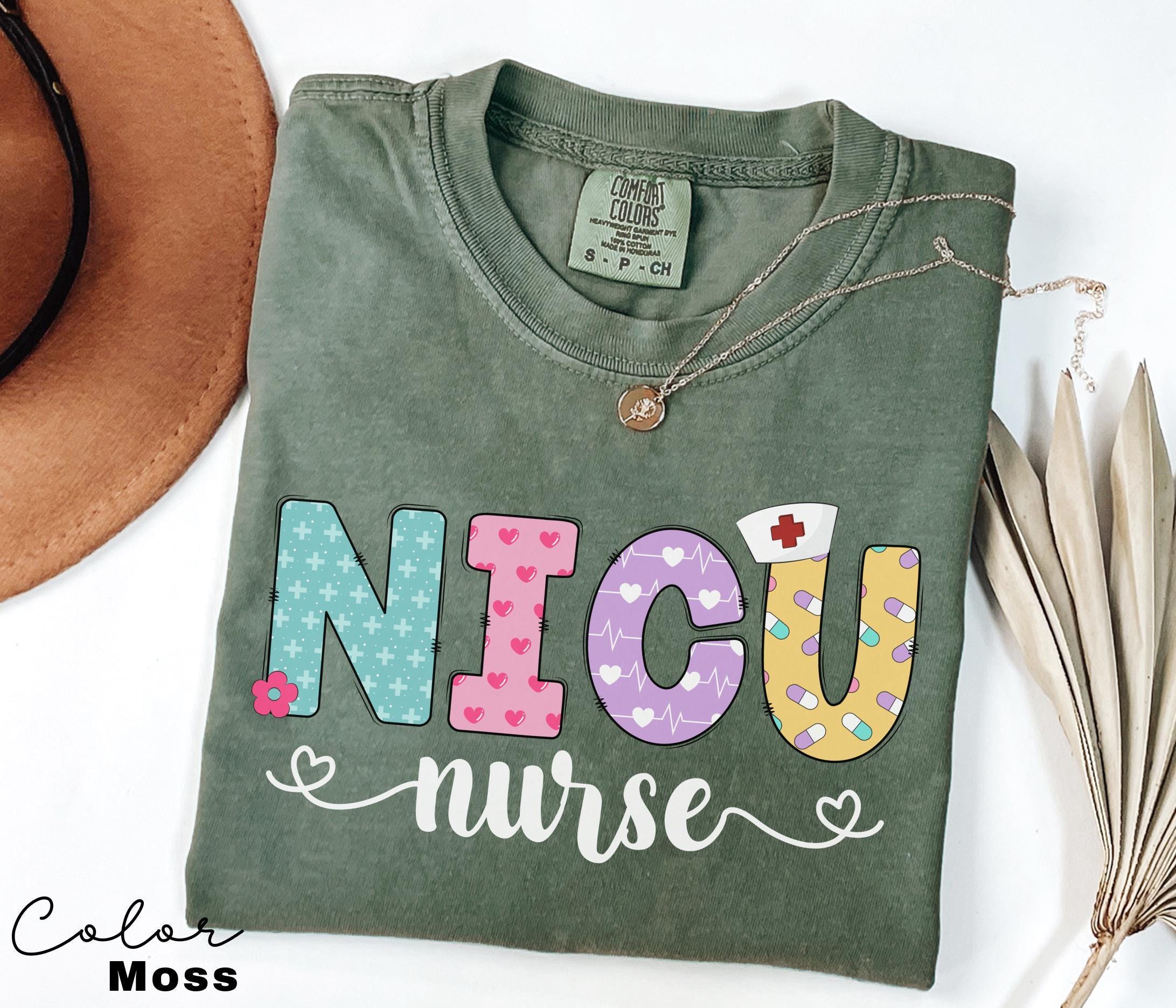 NICU RN Shirt Neonatal ICU Nurse Tshirt, Neonatal Intensive Care Unit Nurse Gift, New Grad Nurse, Nicu Nurse Shirt,