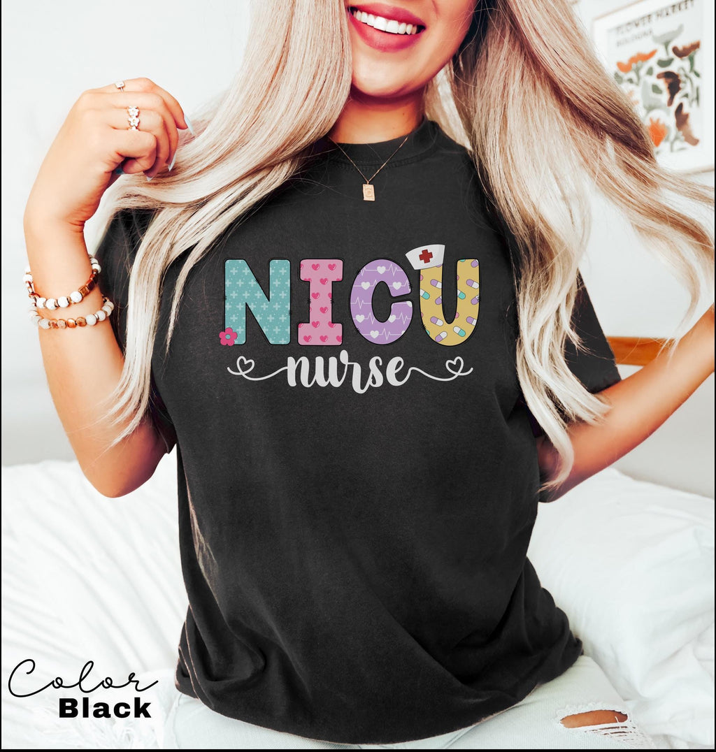 NICU RN Shirt Neonatal ICU Nurse Tshirt, Neonatal Intensive Care Unit Nurse Gift, New Grad Nurse, Nicu Nurse Shirt,