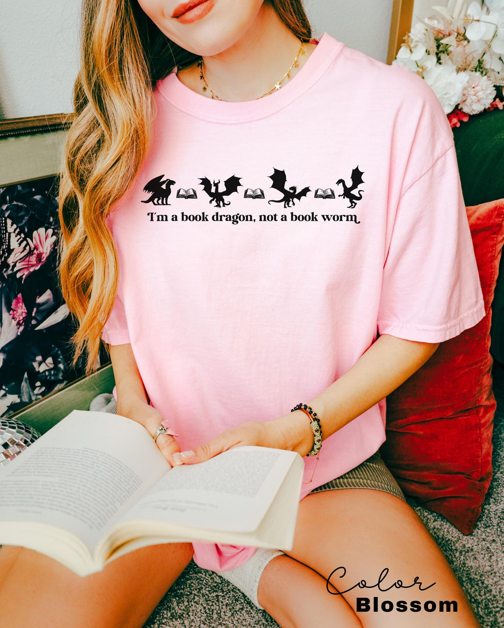 I'm Not A Bookworm I'm A Book Dragon Shirt, Dragon Book Lover Shirt, Book Nerd Shirt, Reading Lover Shirt, Librarian Shirt, Book Lover Gift