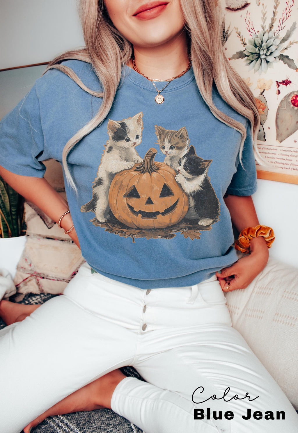 Vintage 90s Cat Halloween Shirt, Retro Halloween Shirt, Spooky Season Tee, Pumpkin Shirt, Cat Lover Shirt, Black Cat Shirt, Spooky Season