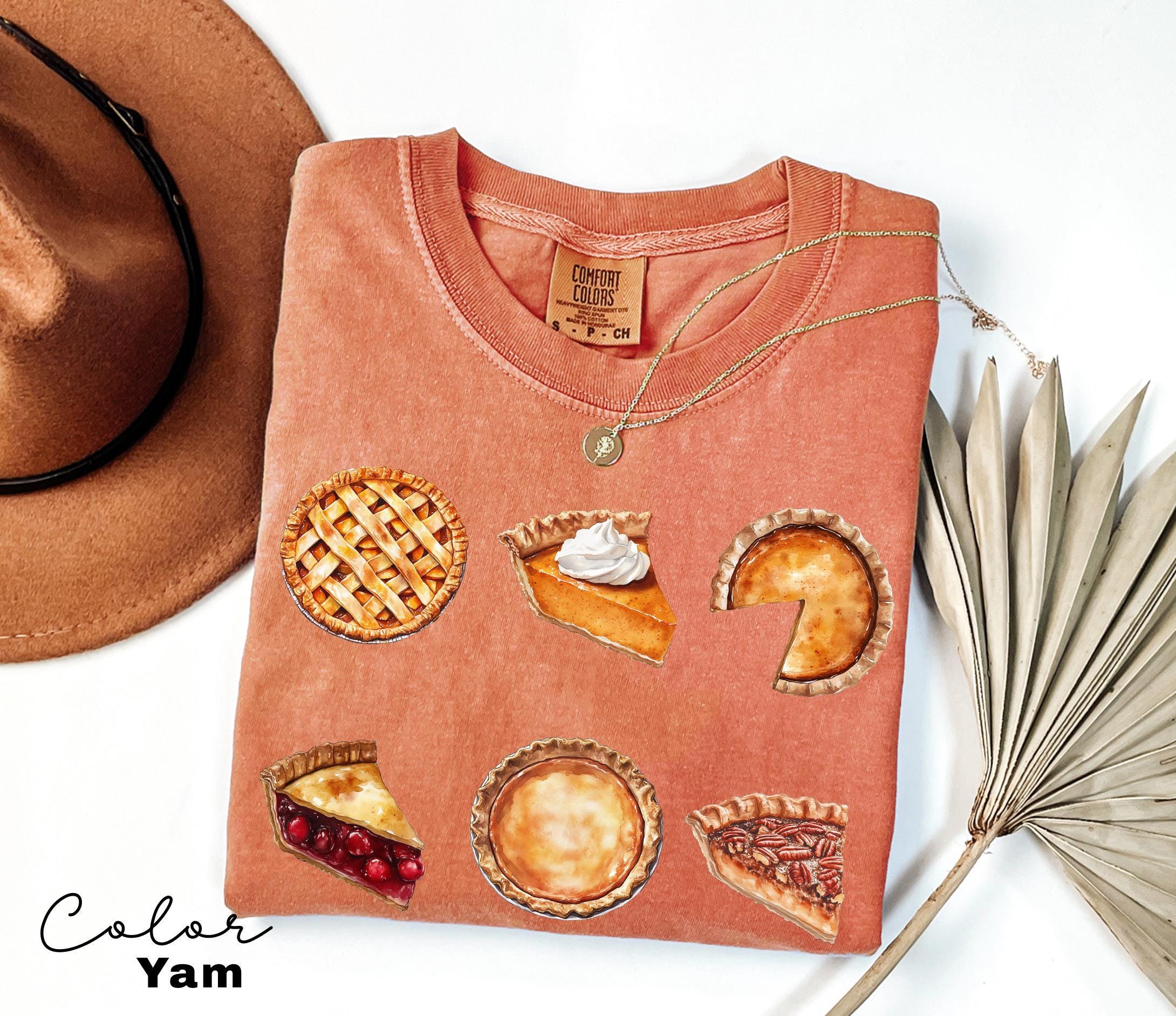 Pumpkin Pie Shirt, Comfort Colors Fall Shirt,Thanksgiving Gift,Thanksgiving Shirt,Thanksgiving tshirt for Women,Fall Apparel,Fall T-shirt