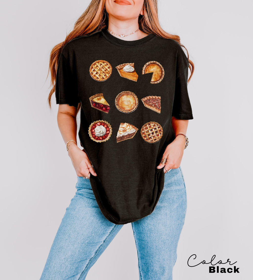 Pumpkin Pie Shirt, Comfort Colors Fall Shirt,Thanksgiving Gift,Thanksgiving Shirt,Thanksgiving tshirt for Women,Fall Apparel,Fall T-shirt
