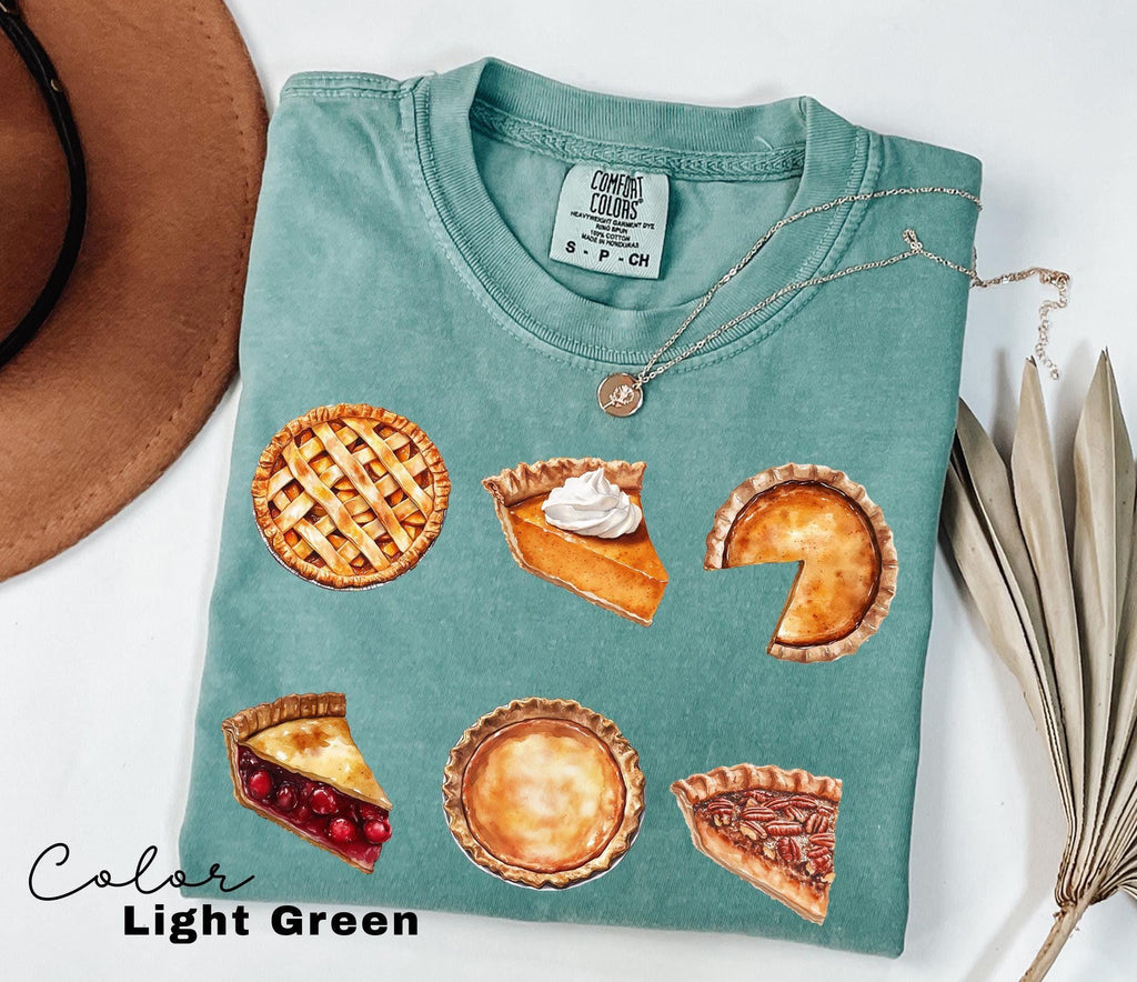 Pumpkin Pie Shirt, Comfort Colors Fall Shirt,Thanksgiving Gift,Thanksgiving Shirt,Thanksgiving tshirt for Women,Fall Apparel,Fall T-shirt