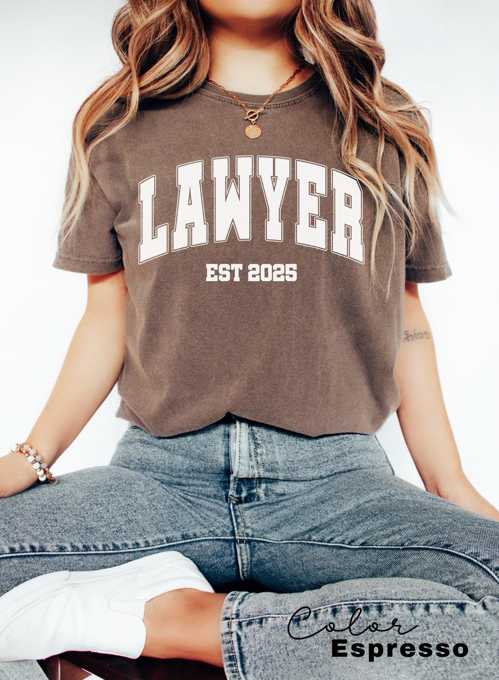 Custom Lawyer Shirt, EST Year Lawyer, Allegedly Shirt, Law Student Gift, Law School Student T-Shirt, Lawyer Gift, Law Student Graduation
