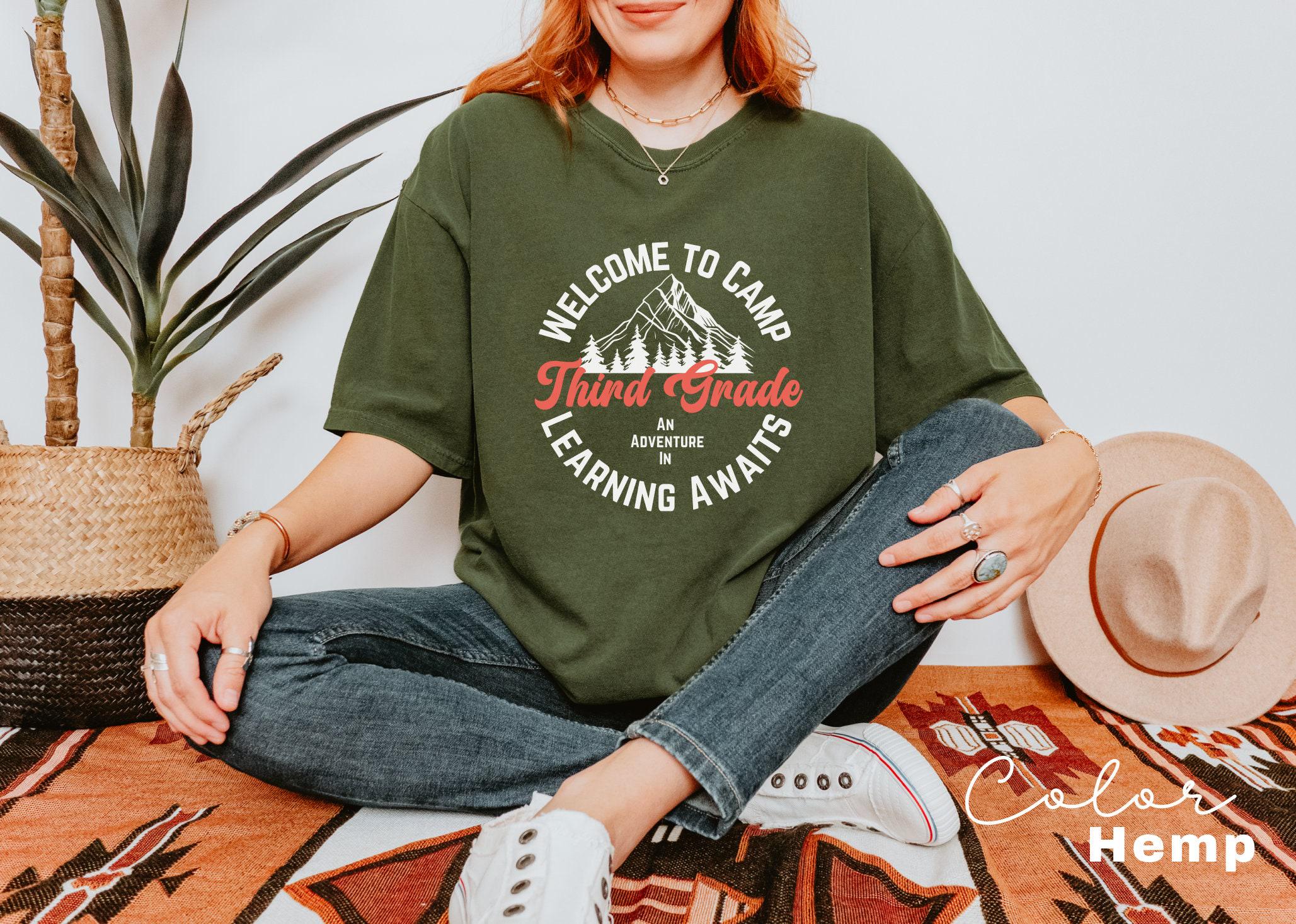 Comfort Colors® Third Grade Shirt, Back to School Shirt, 3rd Grade Teacher Team T-Shirt, Third Grade Shirt, Third Grade Squad, Camp