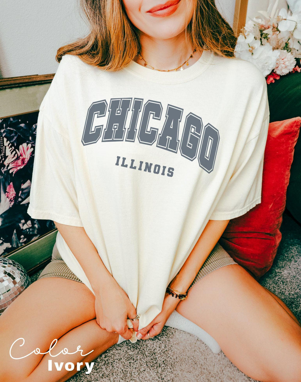 Chicago T-Shirt, Chicago City Shirt, Home State Outfit, Vacation T-Shirt, Chicago Lover Gift Shirt, Chicago Shirts For Gift, Chicago Gifts