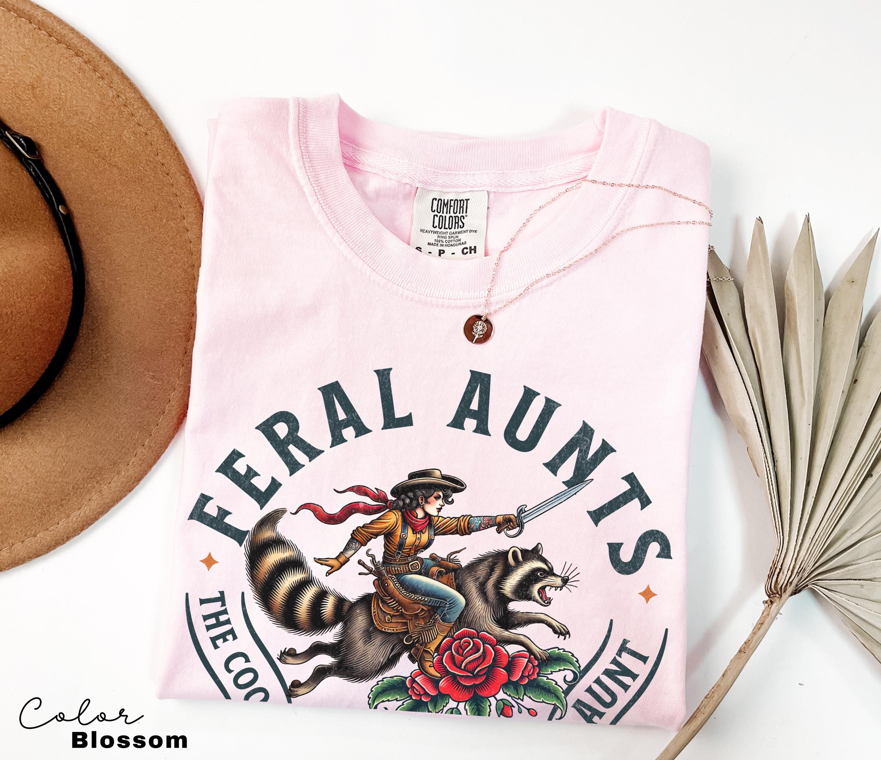 Feral Aunt Social Club, Pregnancy Reveal to Sister Auntie Shirt Cool Aunt, Retro Aunt Shirt, Pregnancy Annoucement, New Aunt, Sister Gift,