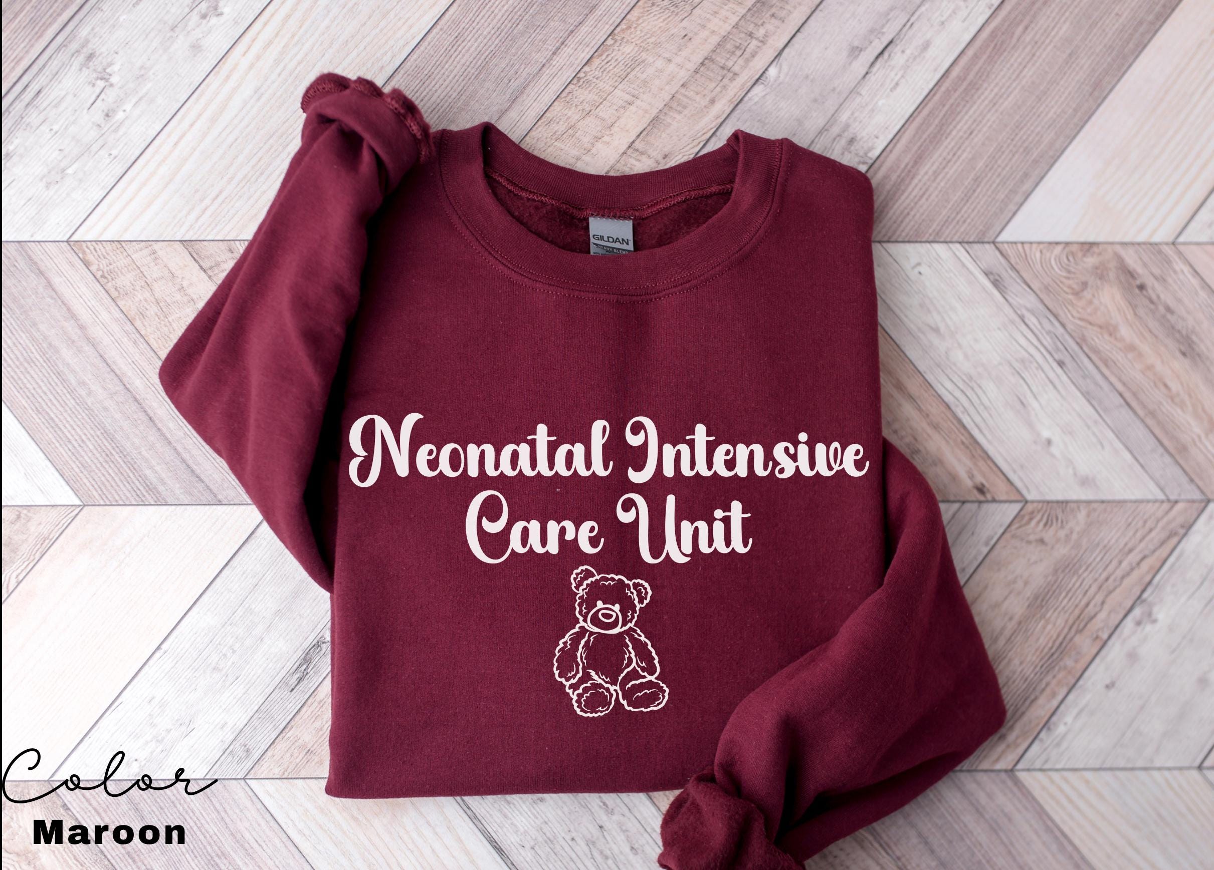 Nicu Nurse Unisex Sweatshirt, Neonatal ICU Nurse Sweater, Neonatal Nurse Crewneck, Neonatal Intensive Care Unit Nurse Practitioner Gift