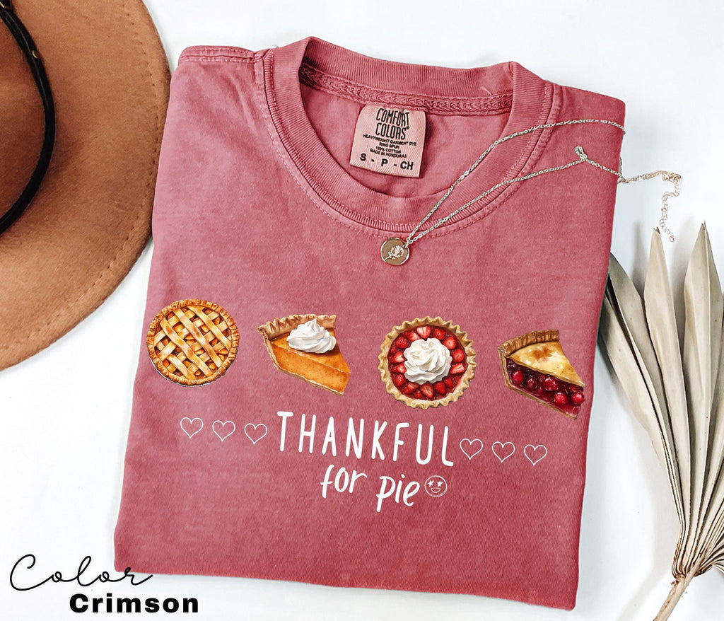 Pumpkin Pie Shirt, Thankful for Pie Shirt, Funny Thanksgiving Gift,Thanksgiving Shirt,Thanksgiving Sweatshirt for Women,Fall Apparel,