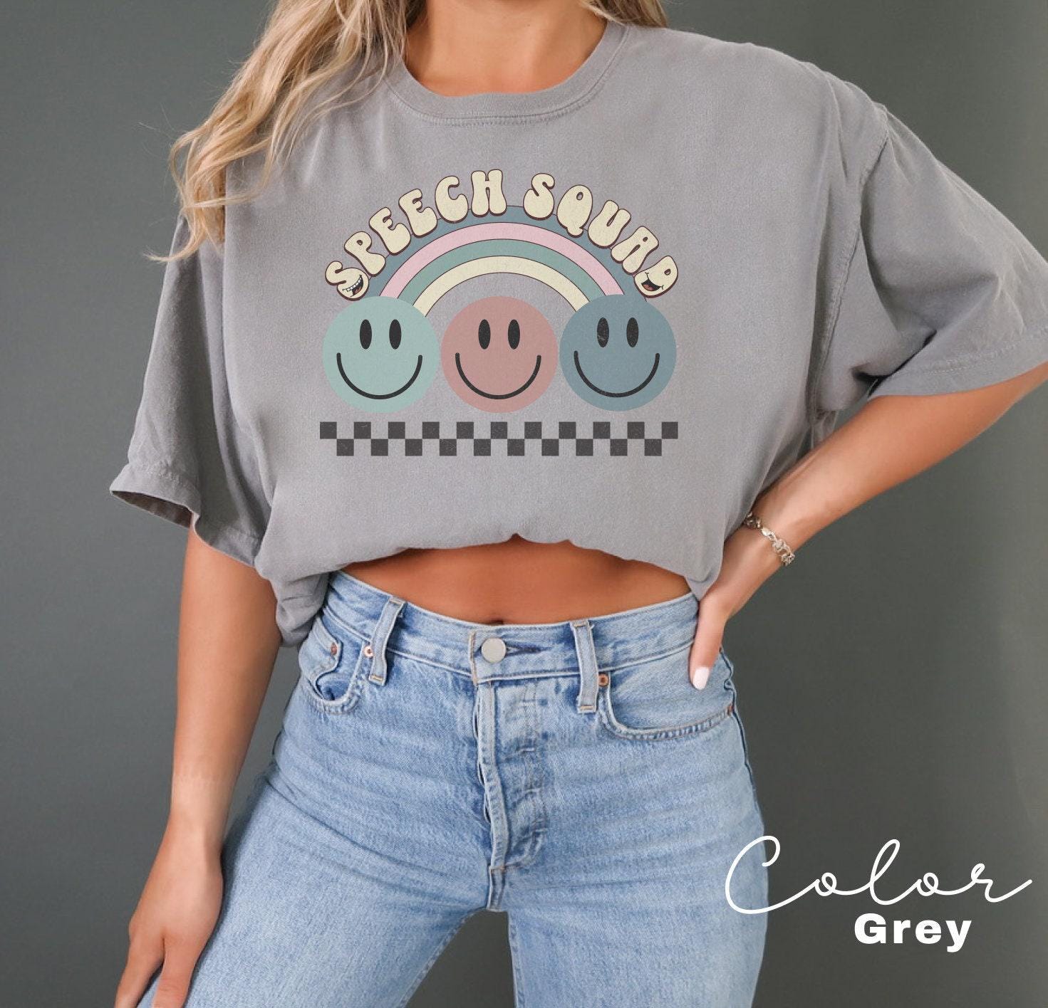 Speech Therapy Shirt, SLP Shirt, Speech Squad, Speech Pathologist, Speech Therapy, SLPA Aac Shirt, Speech Therapist, Comfort Colors Shirt